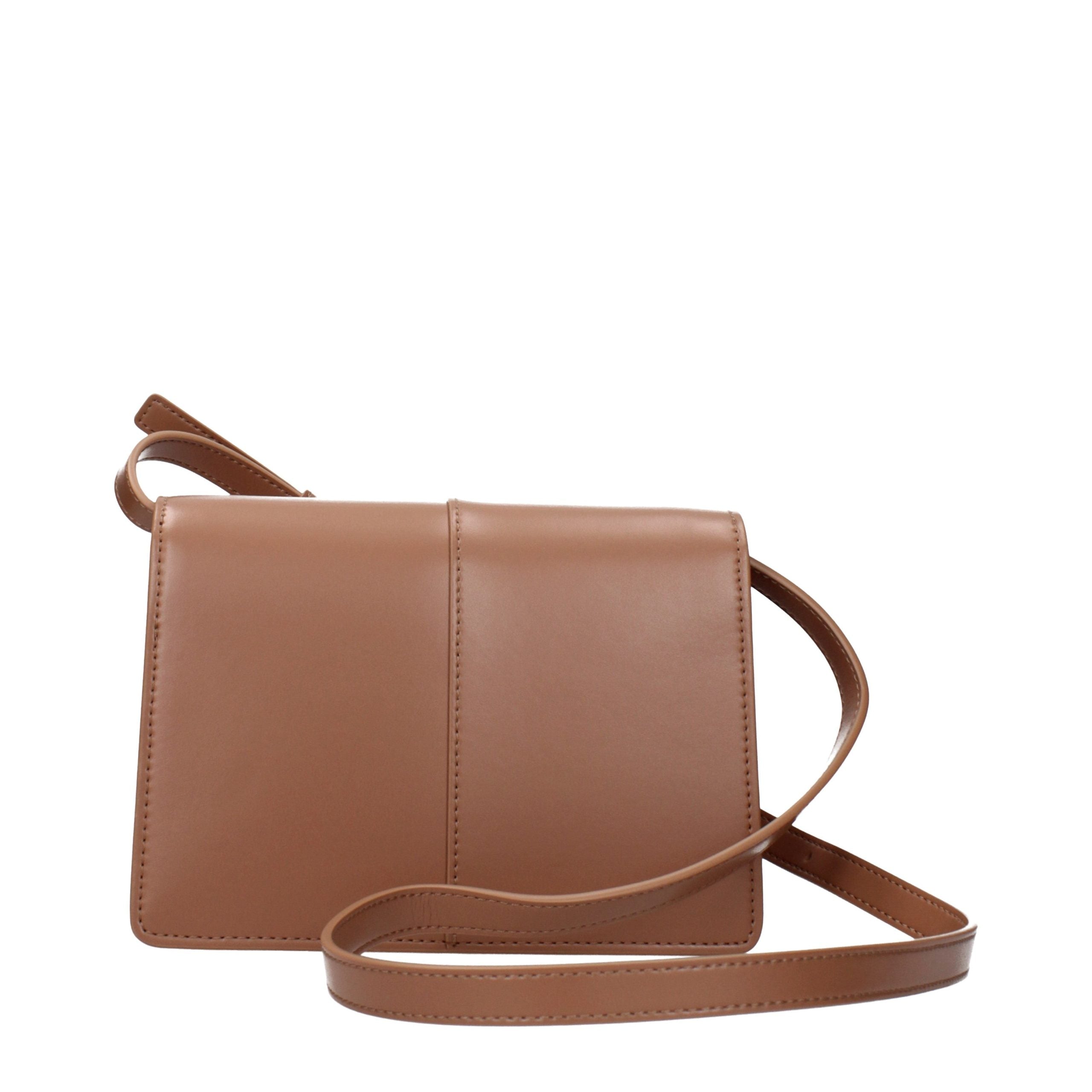 Karl Lagerfeld Brown Polyethylene Crossbody Bag
