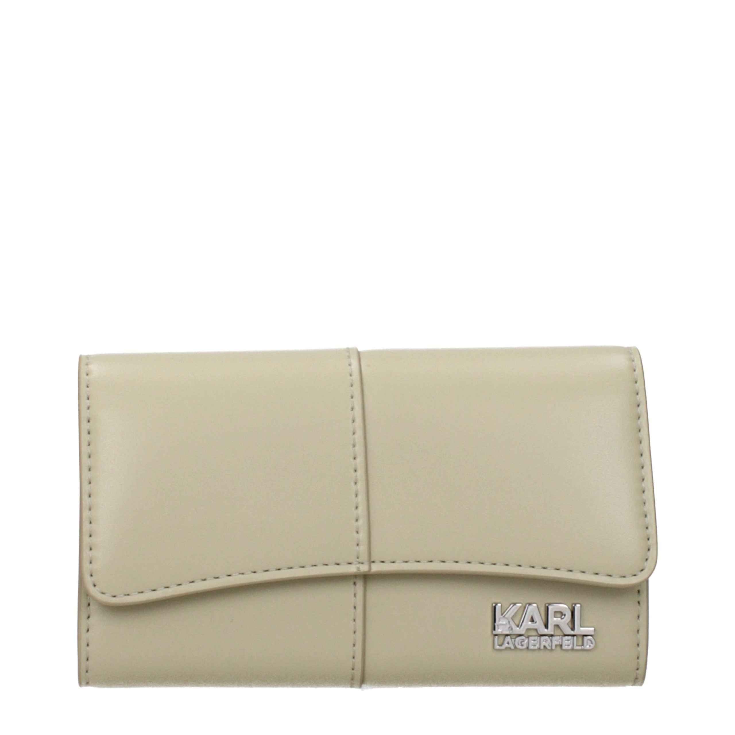 Karl Lagerfeld Green Polyethylene Wallet