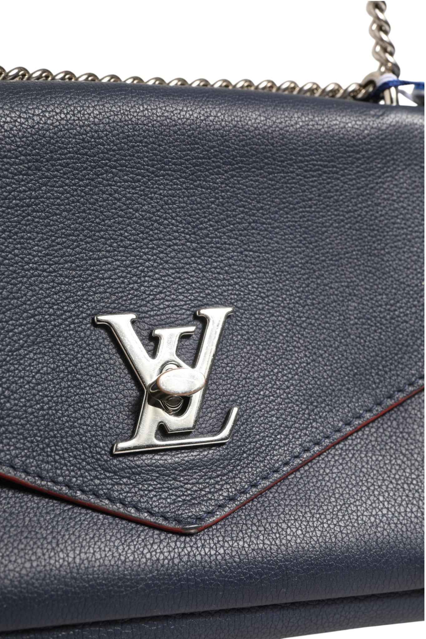 Louis Vuitton Mylockme Leather Chain Shoulder Bag