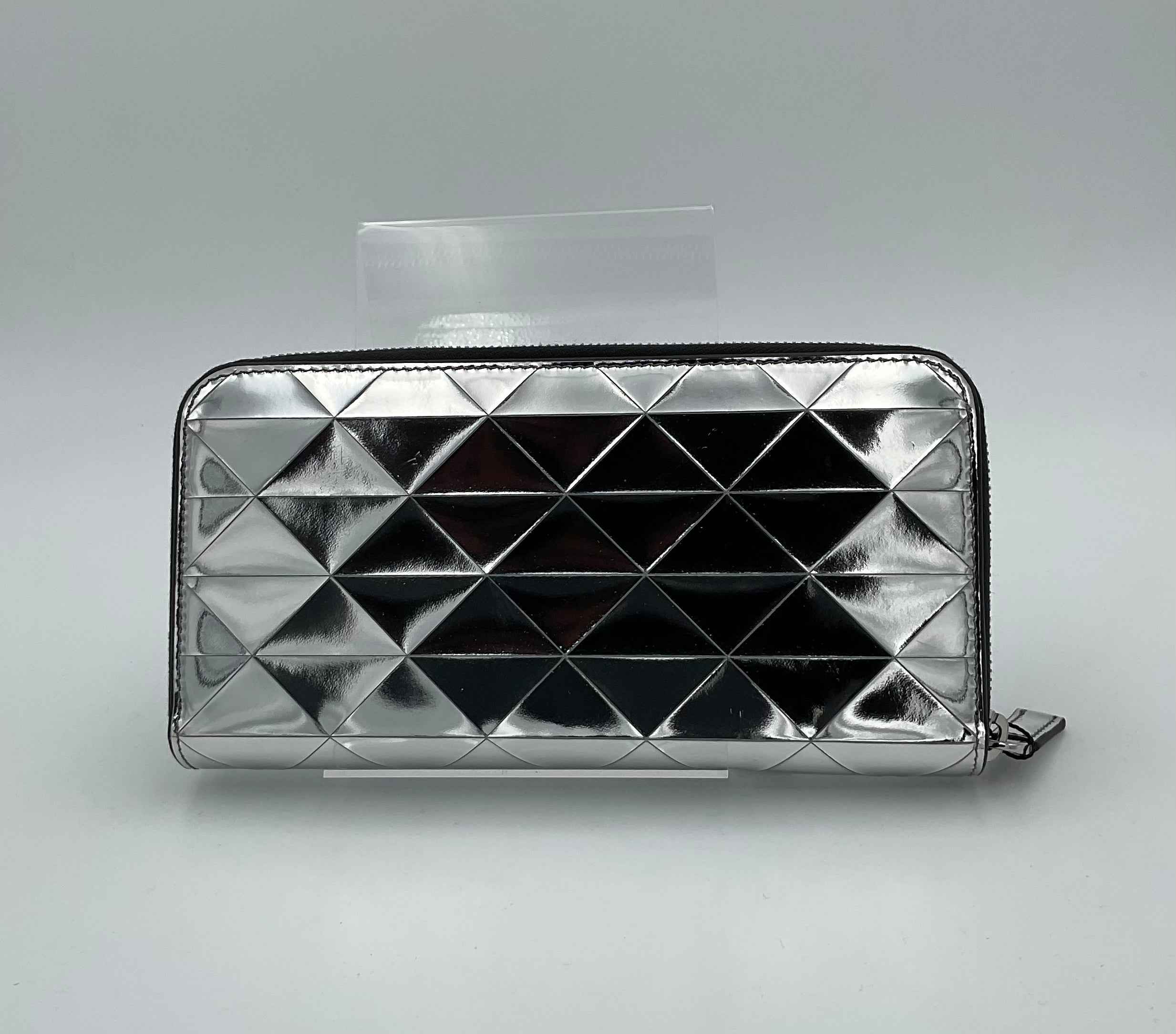 Prada PRADA Laminated Leather Wallet