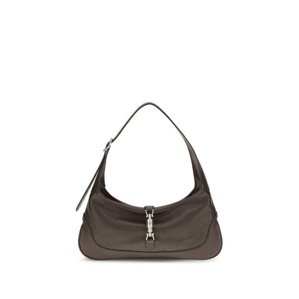 Gucci Brown Calf Leather Bos Taurus Shoulder Bag