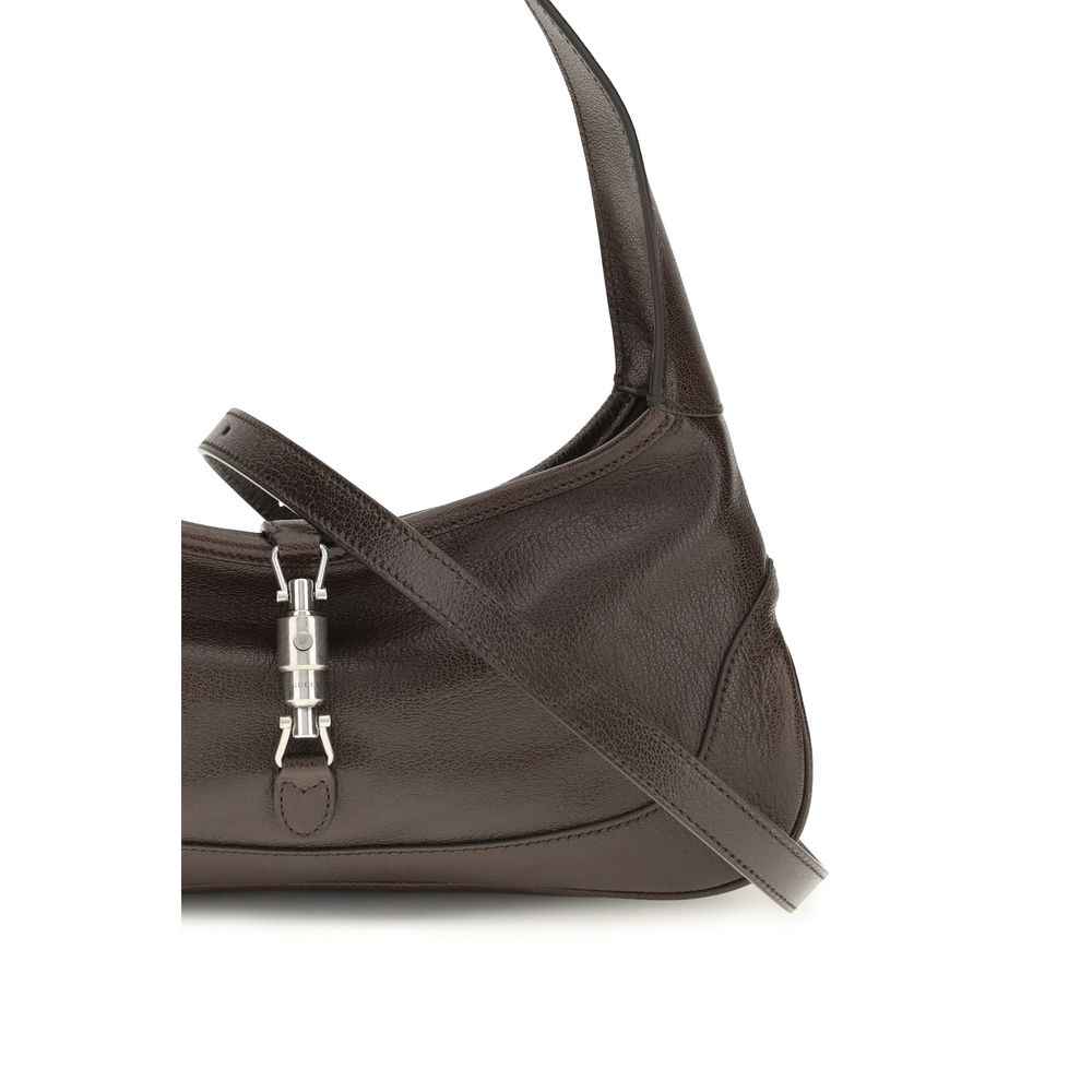 Gucci Brown Calf Leather Bos Taurus Shoulder Bag