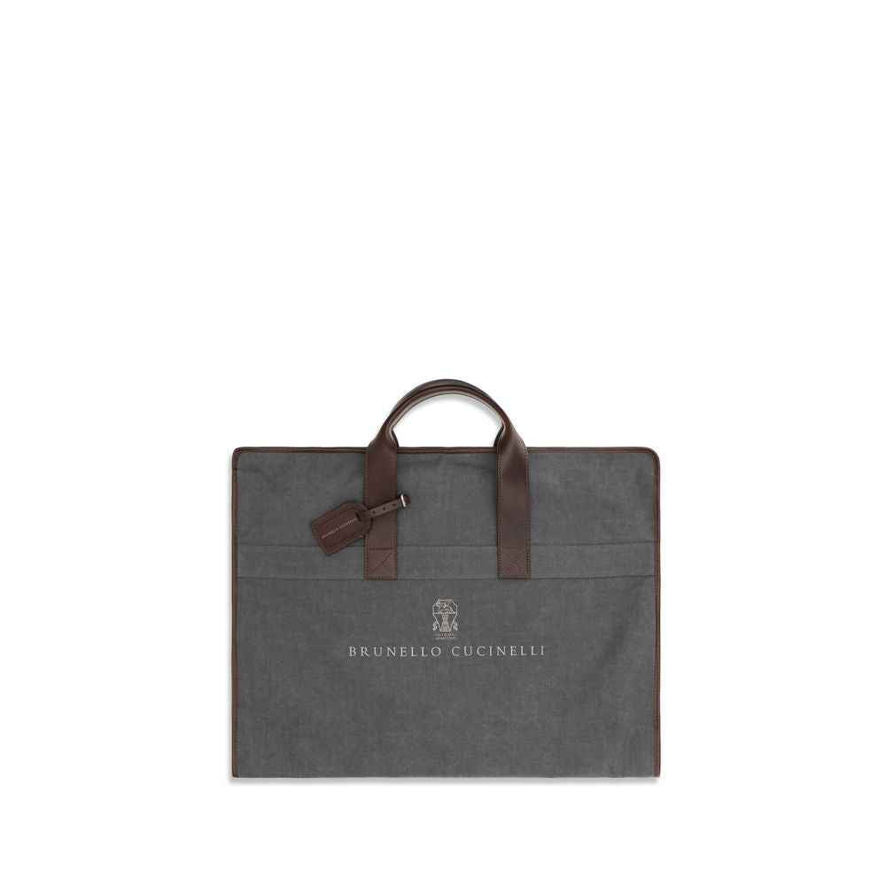 Brunello Cucinelli Gray Polyester Accessories