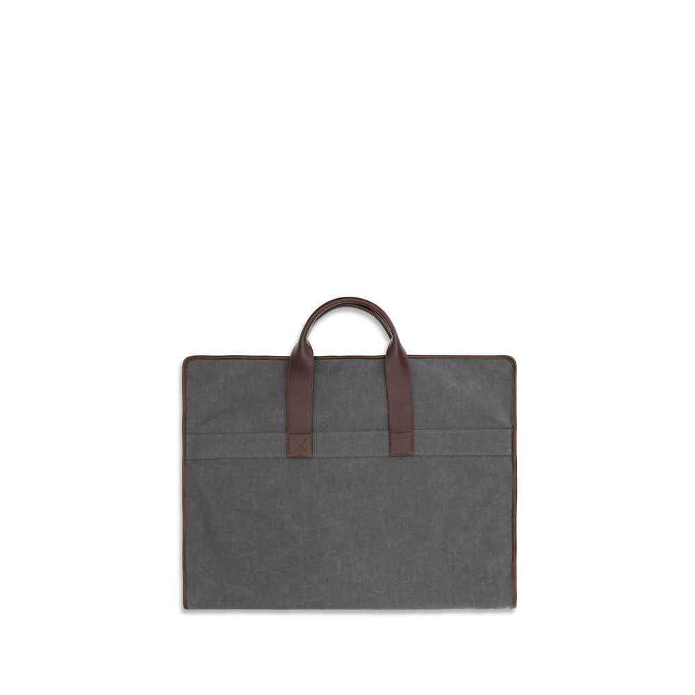 Brunello Cucinelli Gray Polyester Accessories