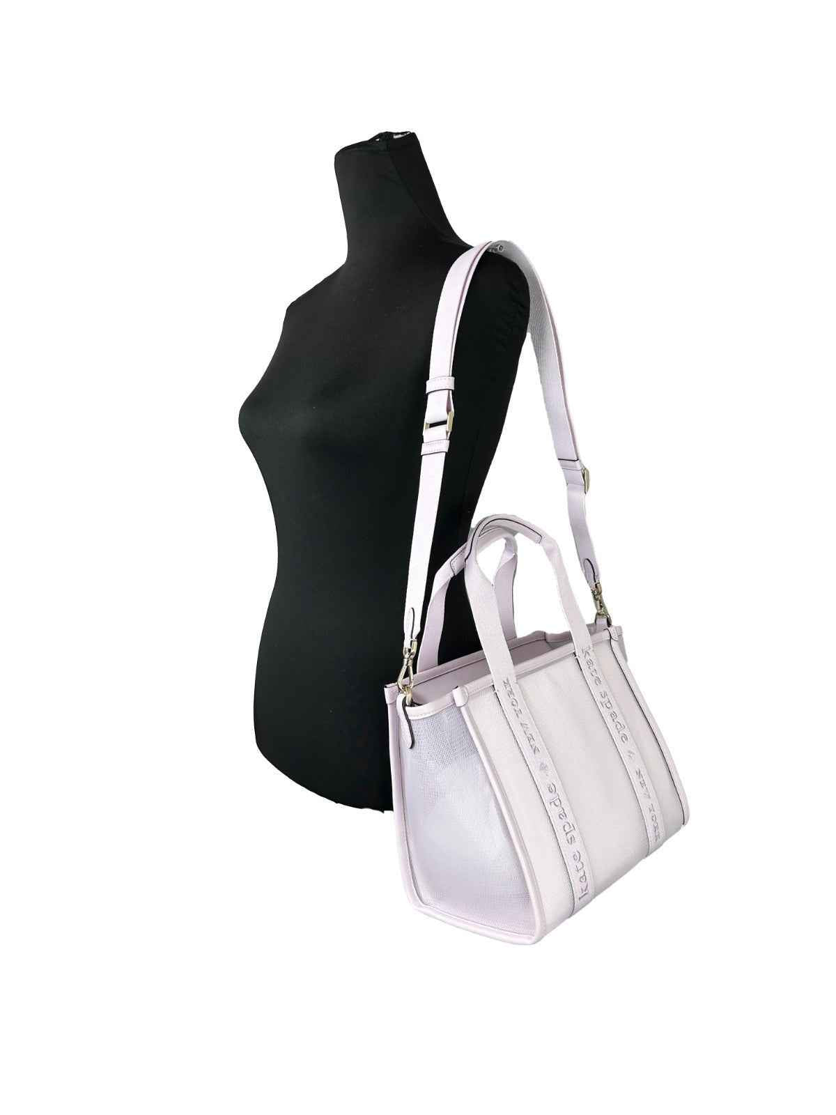 Kate Spade Canvas Kip Small Tote Crossbody Bag