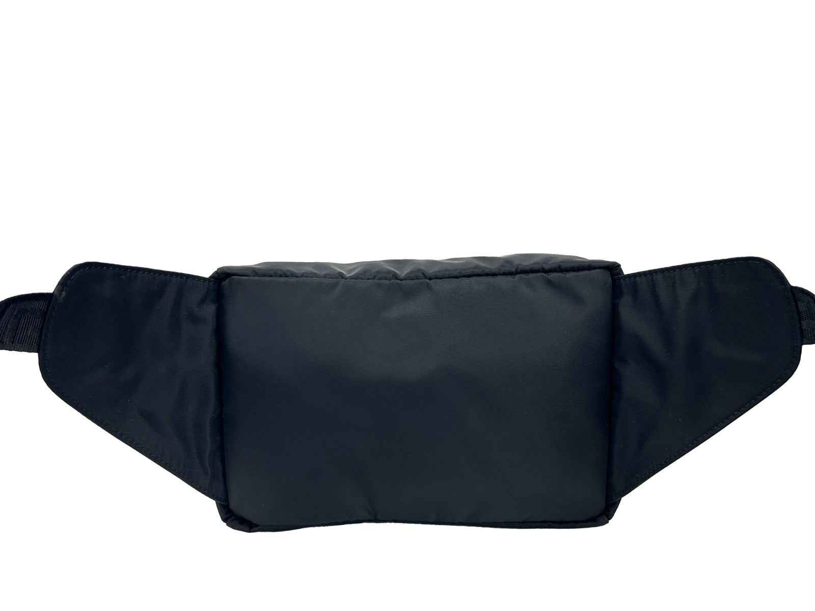 Versace Medusa Black Nylon Belt Bag Waist Fanny Pack Purse