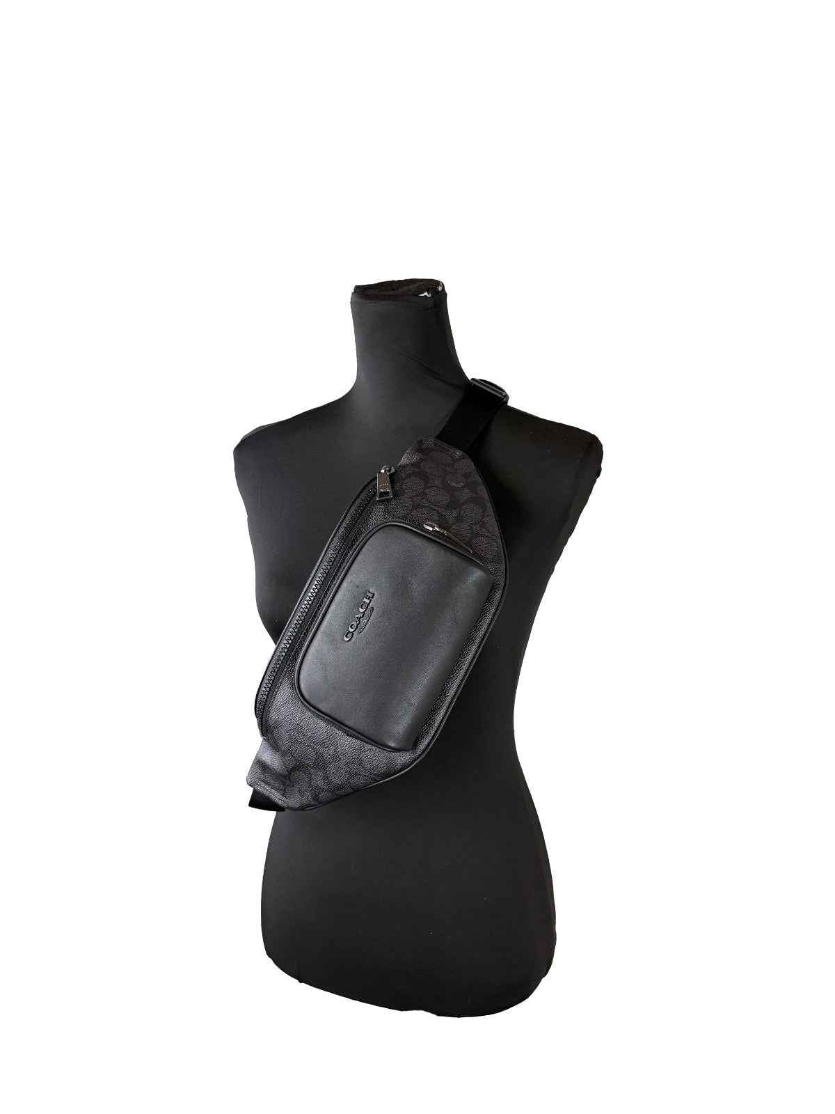 COACH Coach Racer Signature Fanny Belt Bag
