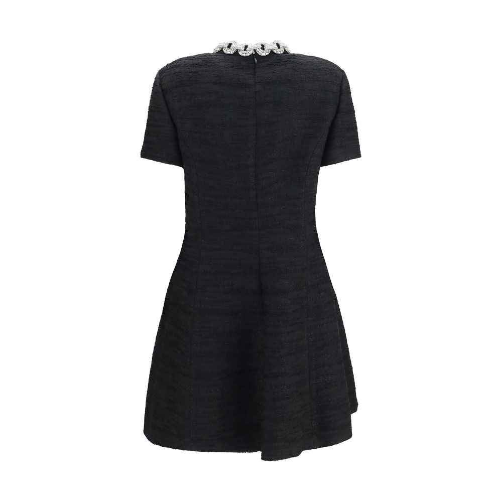 Valentino Black Cotton Casual Dress