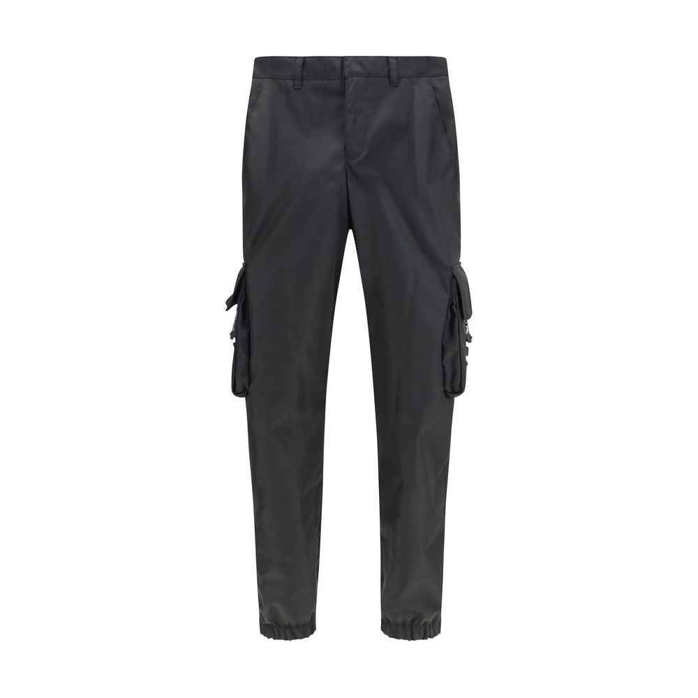 Prada Black Polyamide Athletic Pants