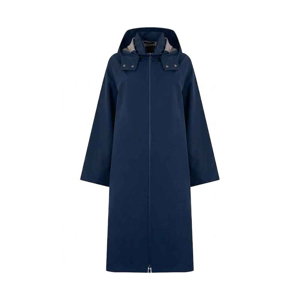 Herno Blue Polyester Coat