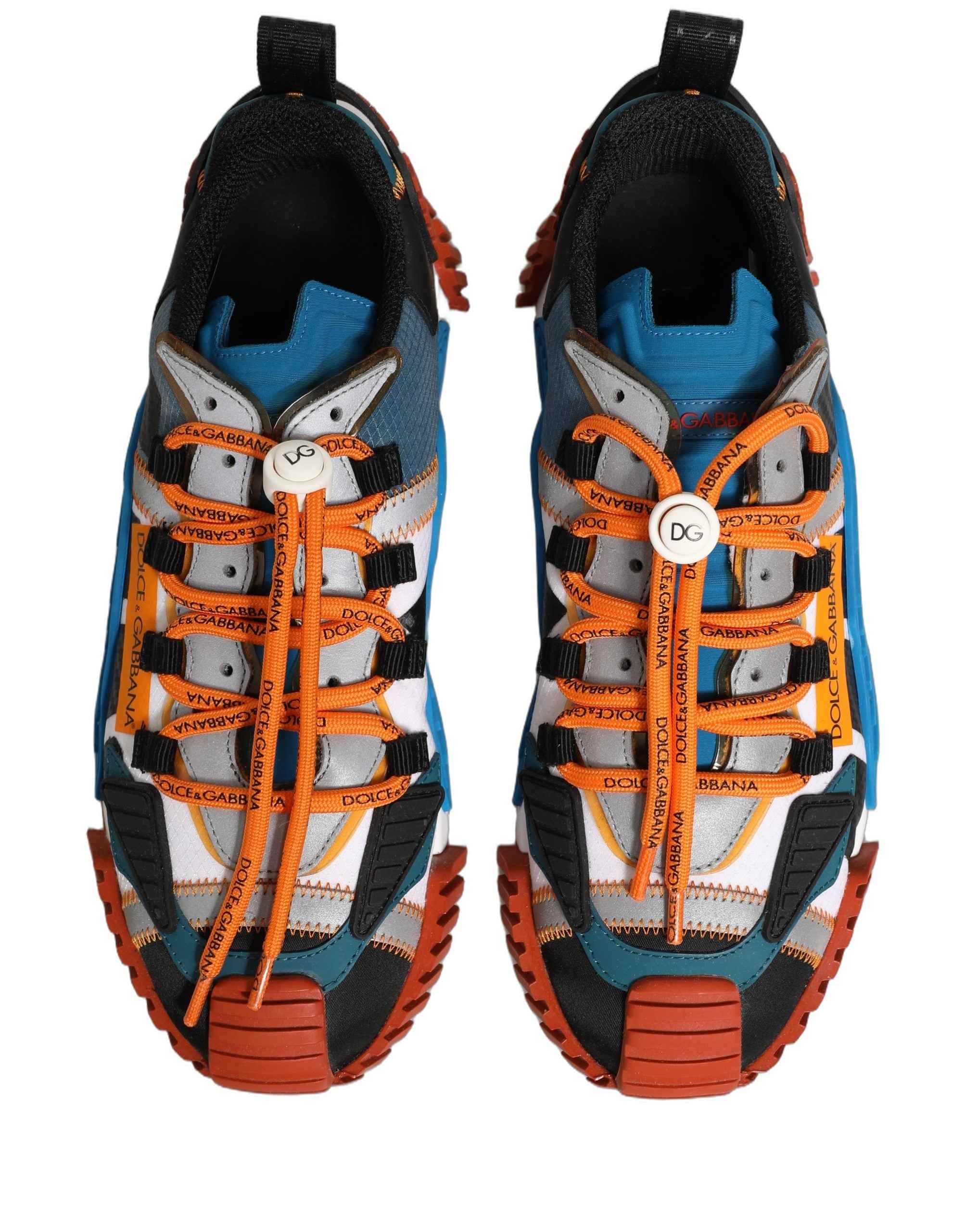 Dolce & Gabbana Multicolor Low Top NS1 Men Sneakers Shoes