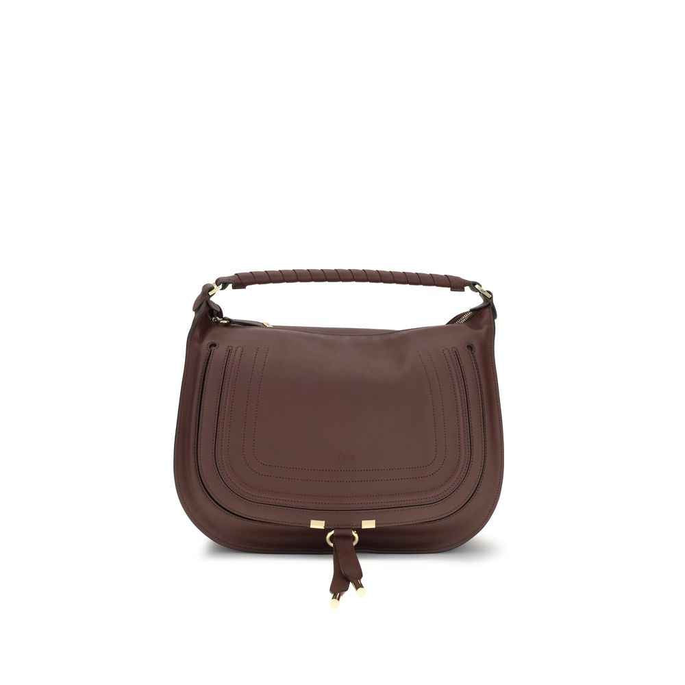 Chloé Brown Calf Leather Bos Taurus Shoulder Bag