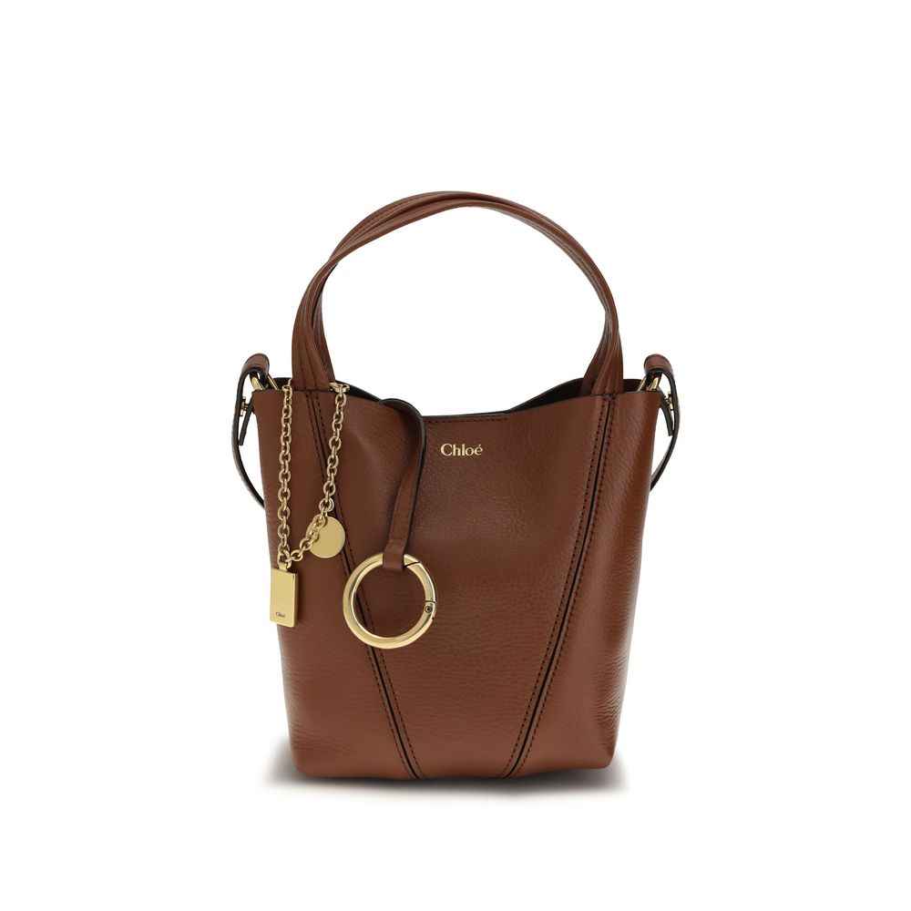 Chloé Brown Calf Leather Bos Taurus Shoulder Bag