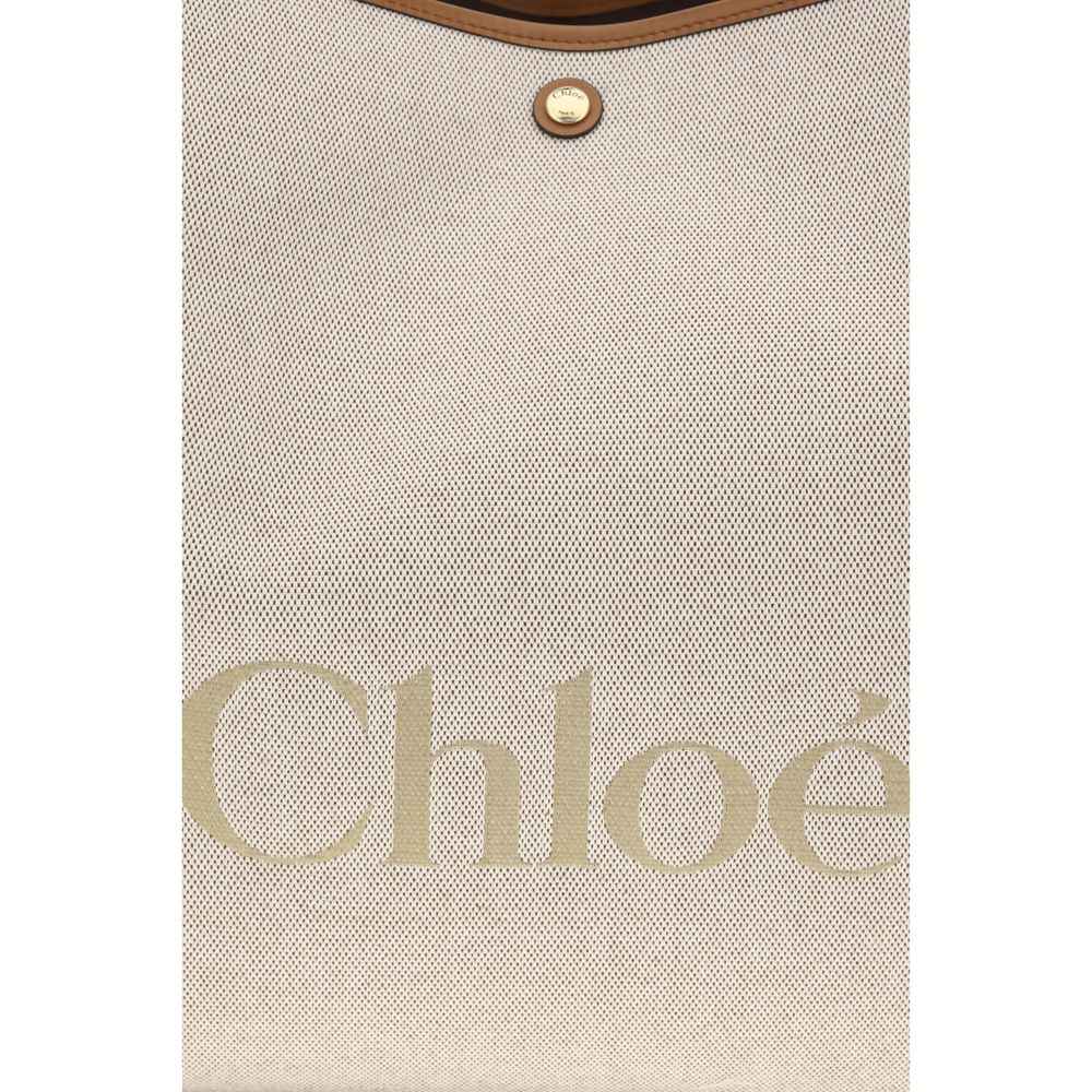 Chloé Beige Cotton Shoulder Bag