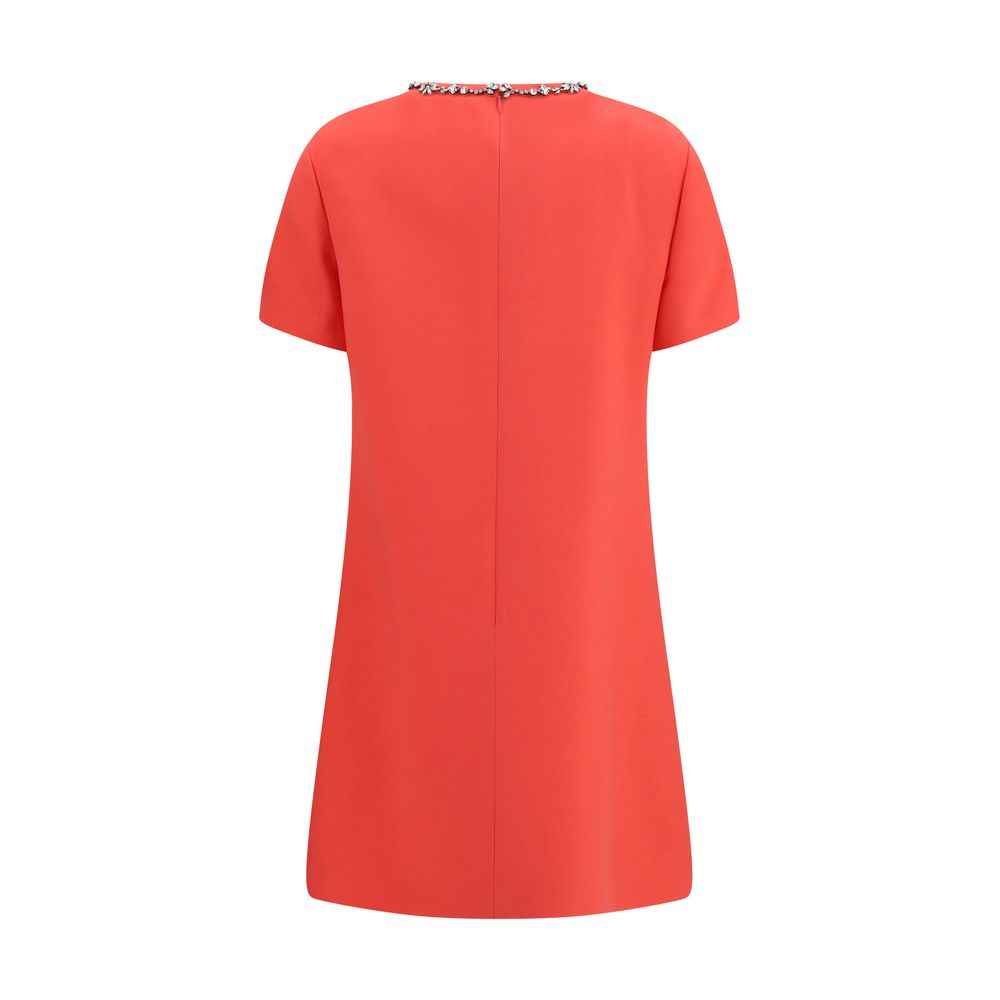 Valentino Multicolor Wool Oves Aries Casual Dress