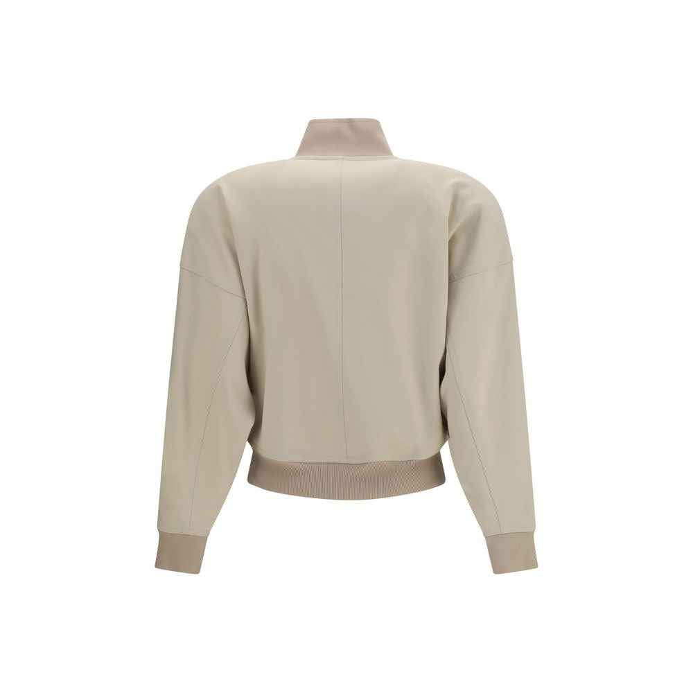 Gucci Beige Cotton Bomber