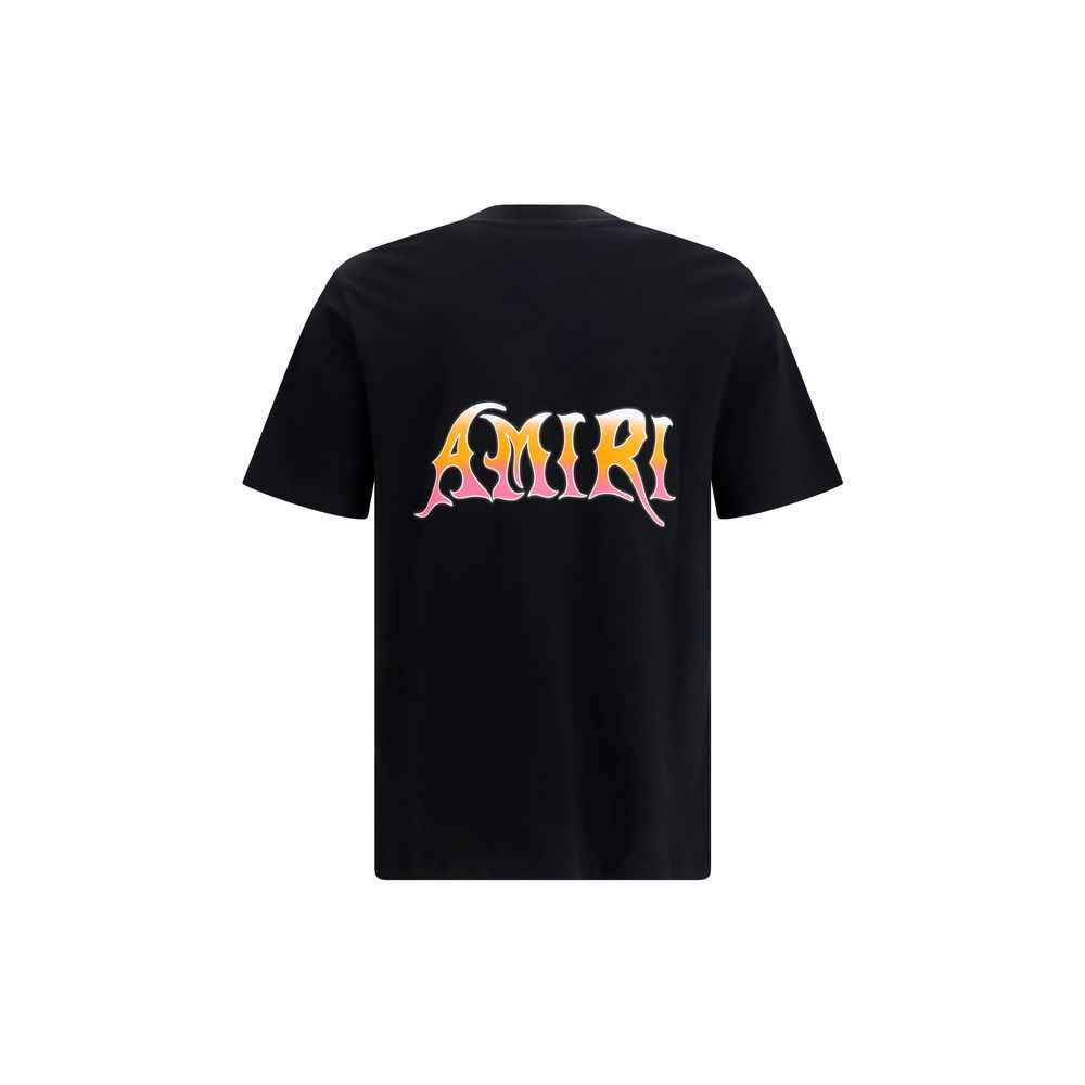 Amiri Black Cotton T-Shirt