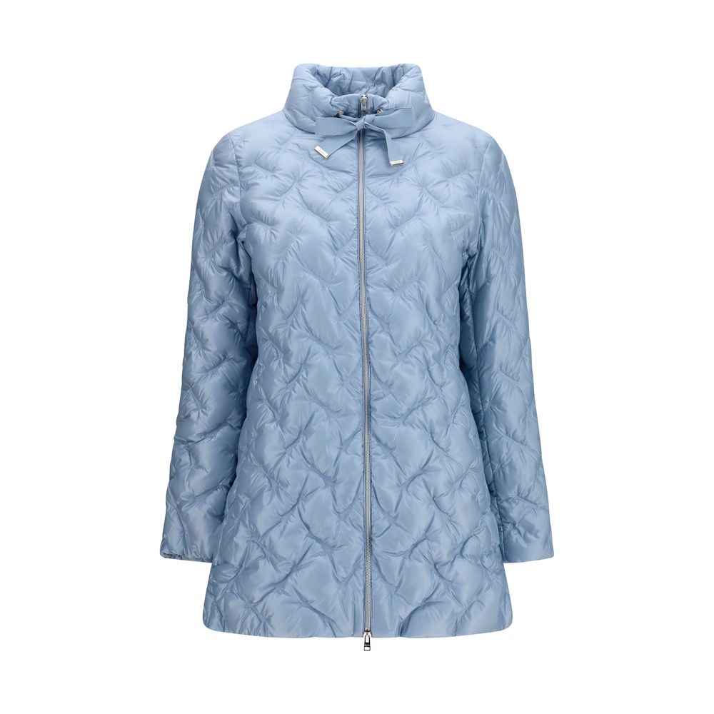 Herno Blue Polyester Full-Length Jacket