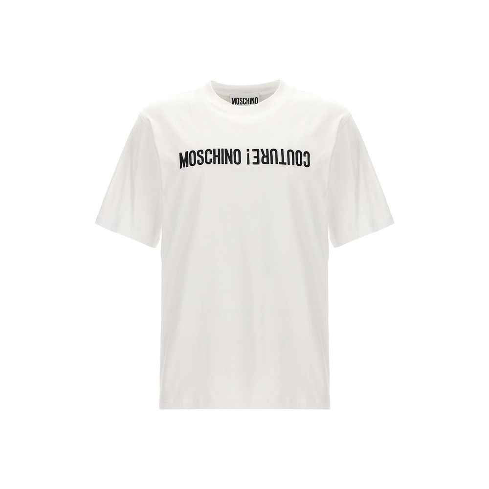 Moschino White Cotton T-Shirt
