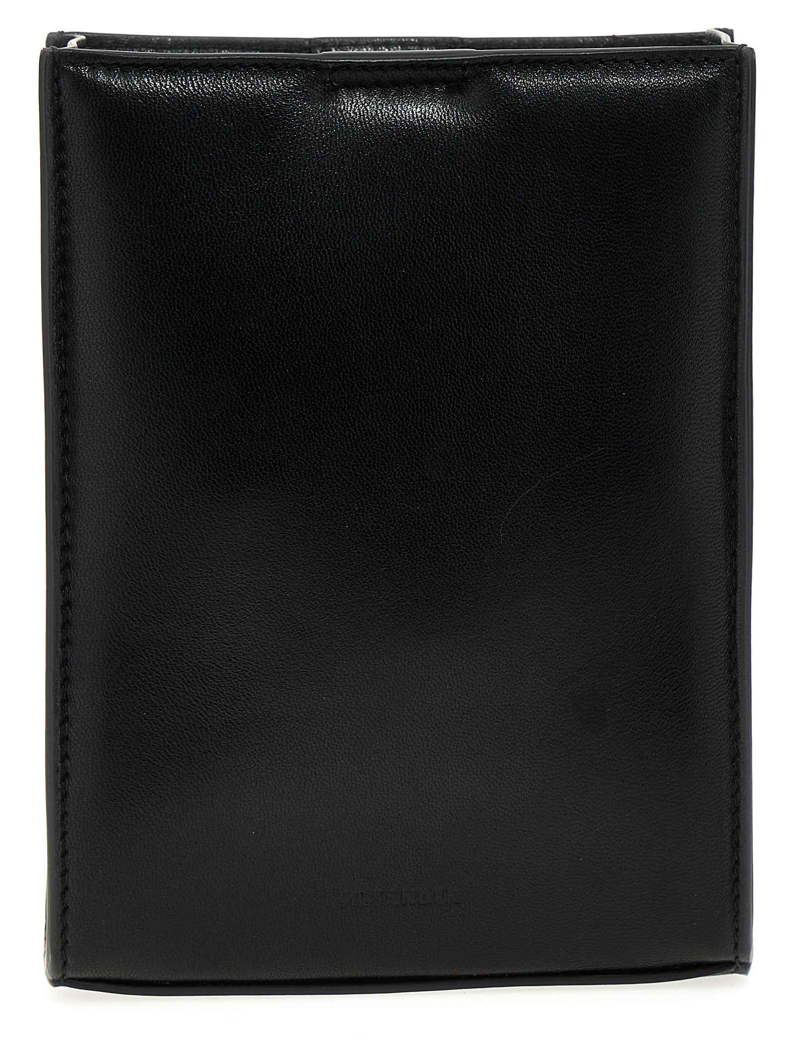 Jil Sander Black Calfskin Crossbody Bag