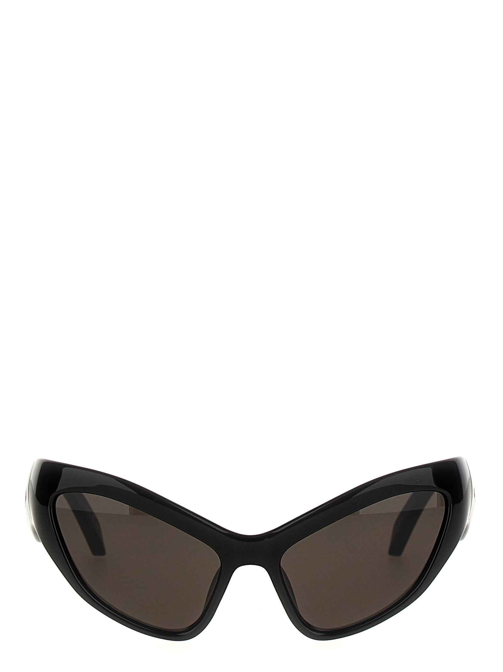 Balenciaga Black Nylon Sunglasses