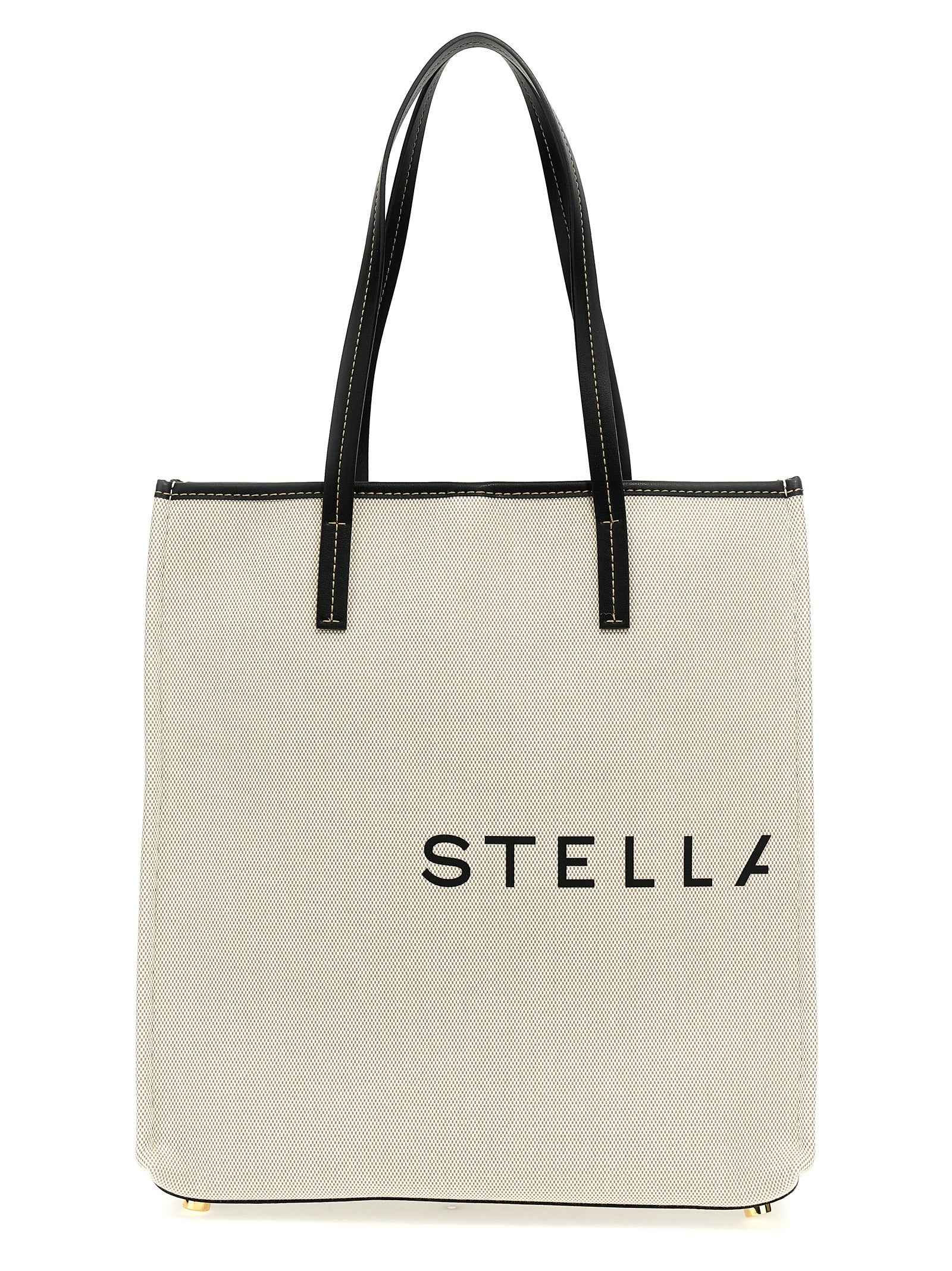 Stella McCartney Beige Cotton Tote Bag