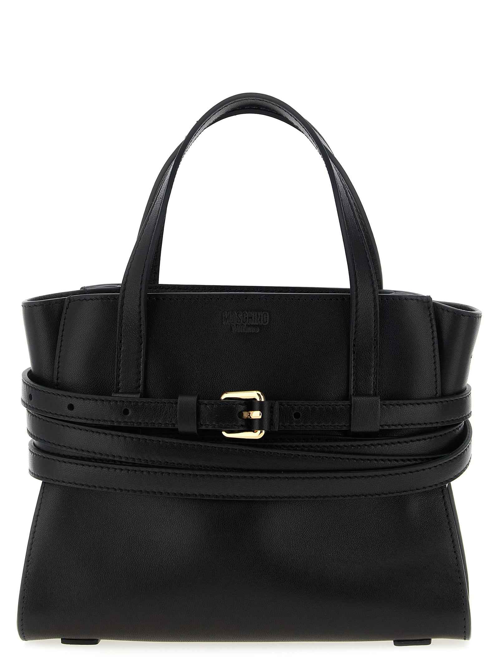 Moschino Black Polyester Handbag
