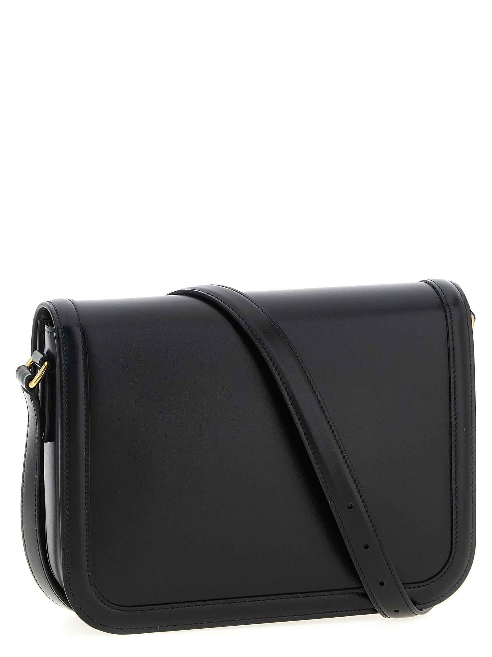 Valentino Garavani Black Calfskin Shoulder Bag