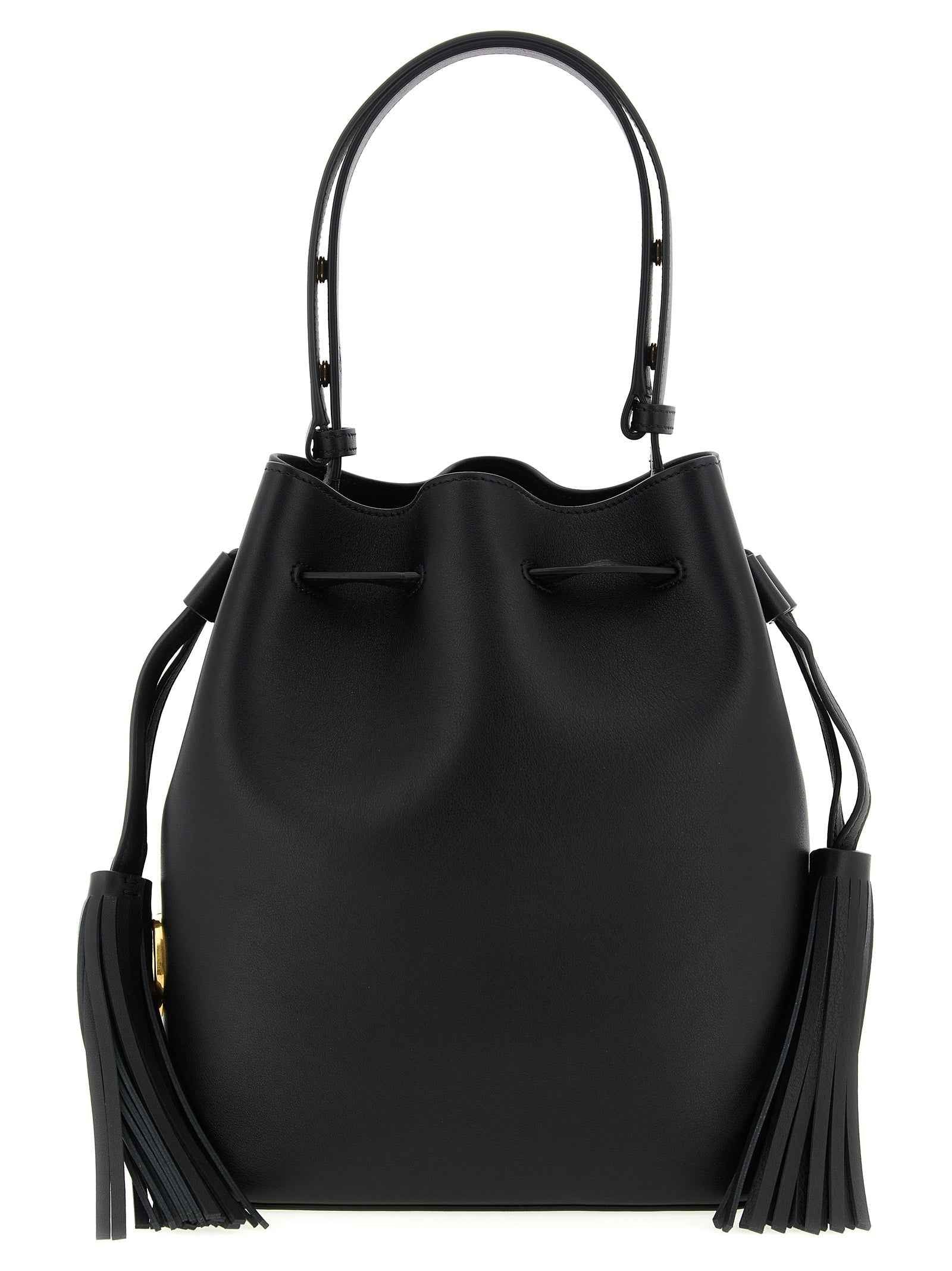 Valentino Garavani Black Calfskin Shoulder Bag