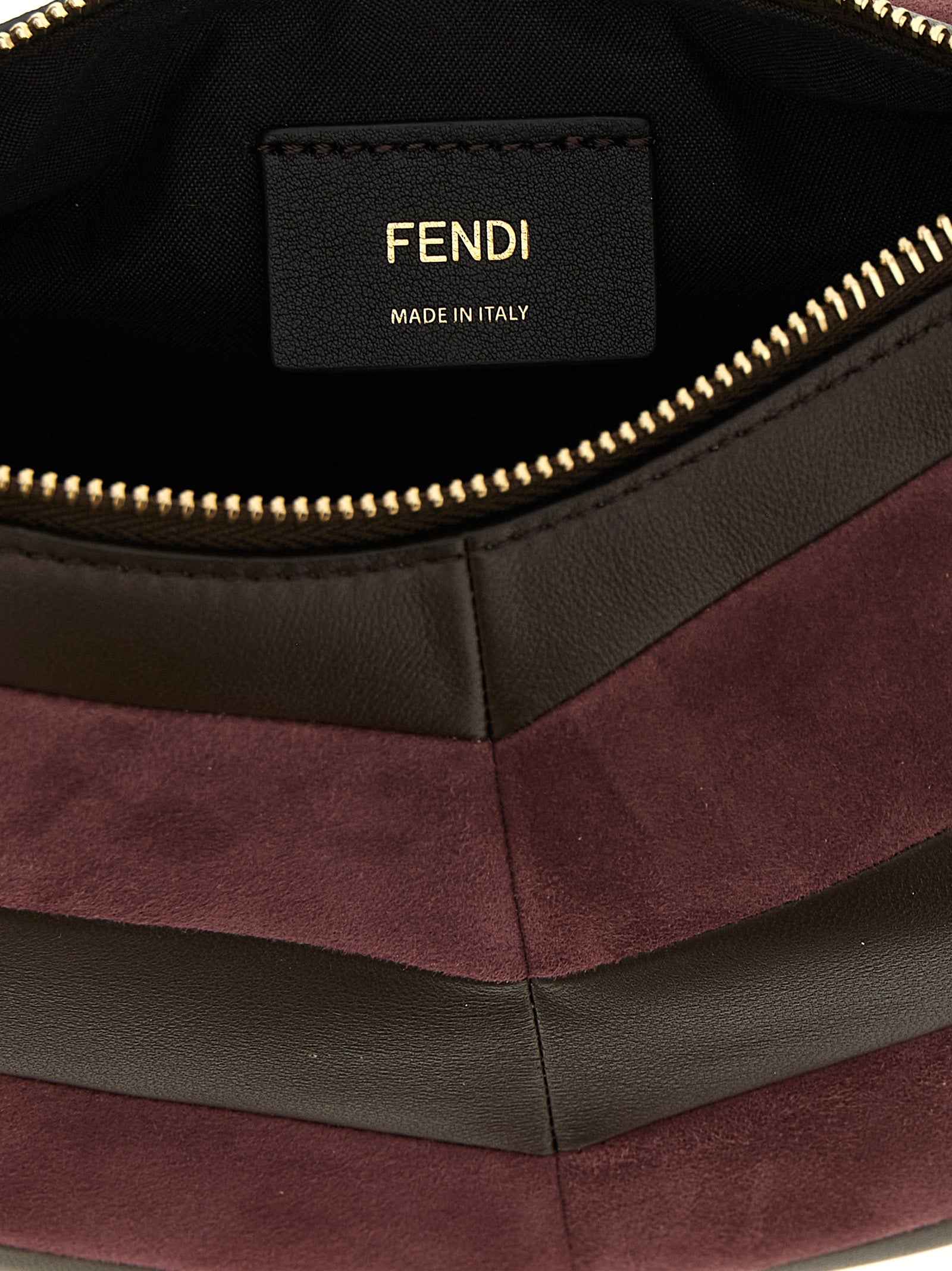 Fendi Multicolor Lamb Leather Handbag