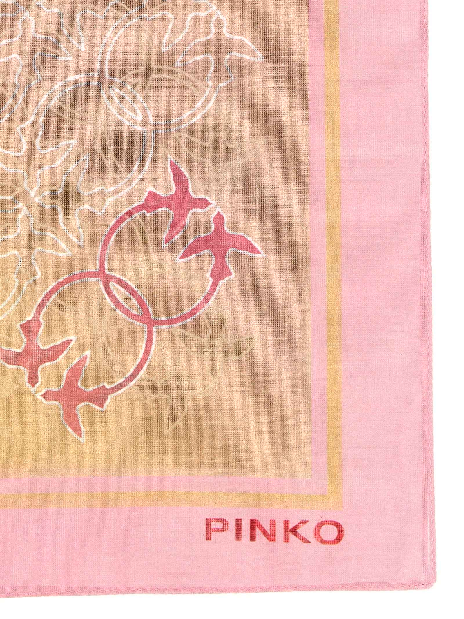 PINKO Multicolor Cotton Scarf