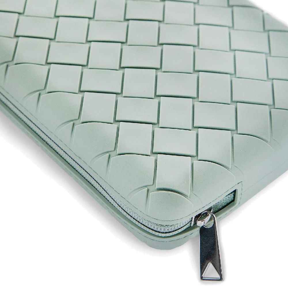 Bottega Veneta Bicolor Rubber Clutch Bag