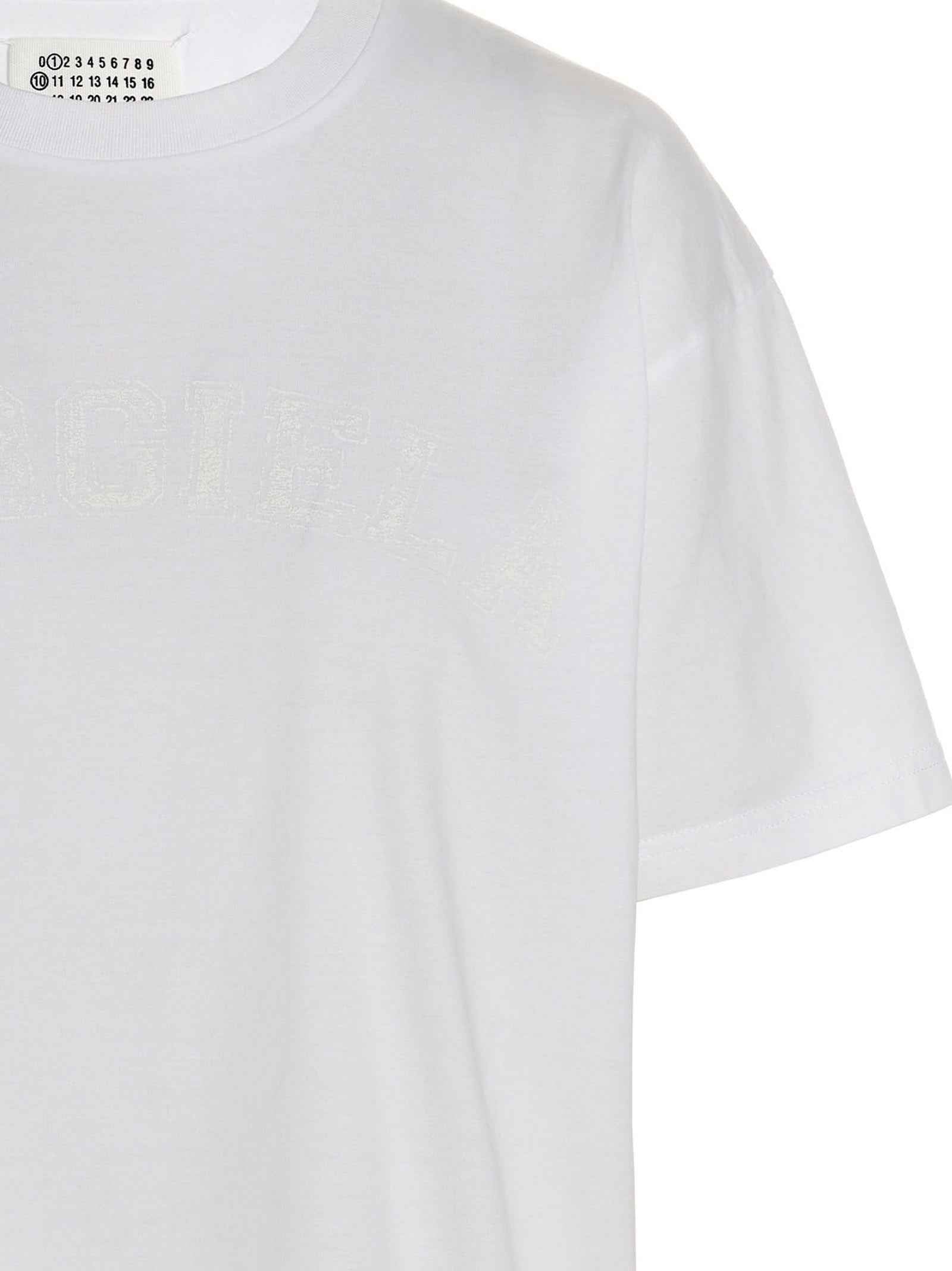Maison Margiela White Cotton T-Shirt