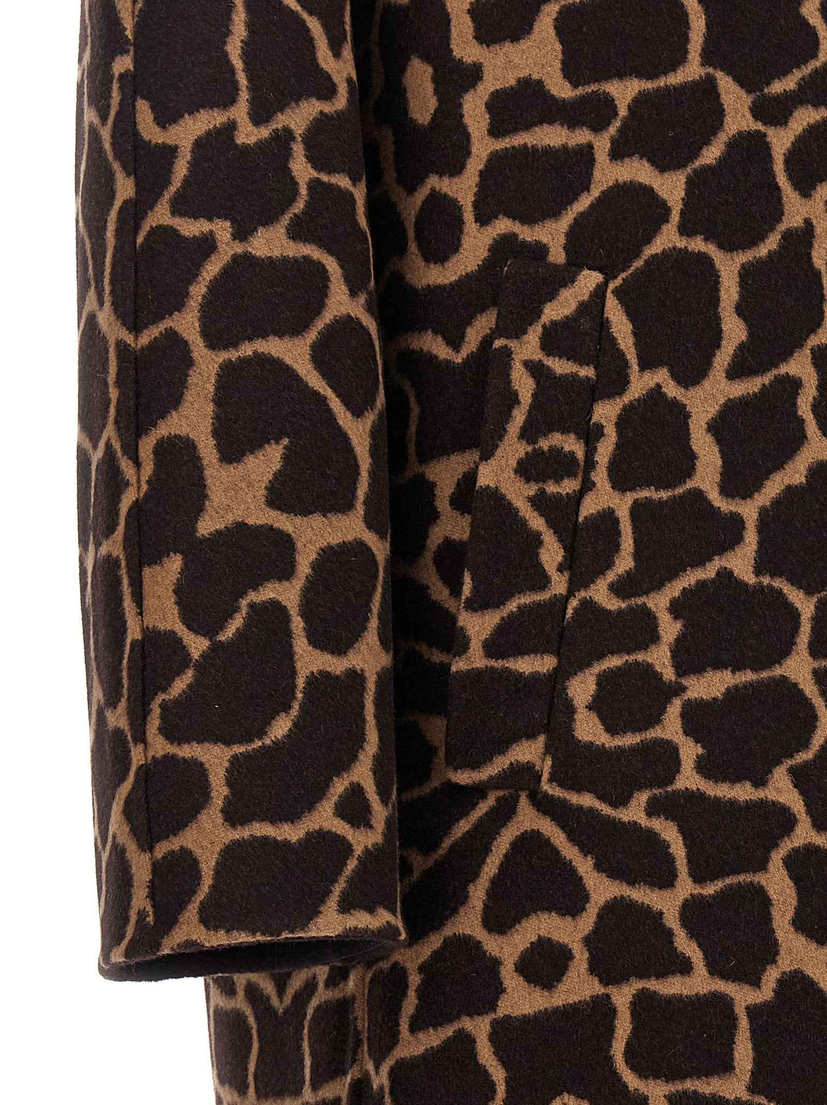 Max Mara Brown Virgin Wool Coat