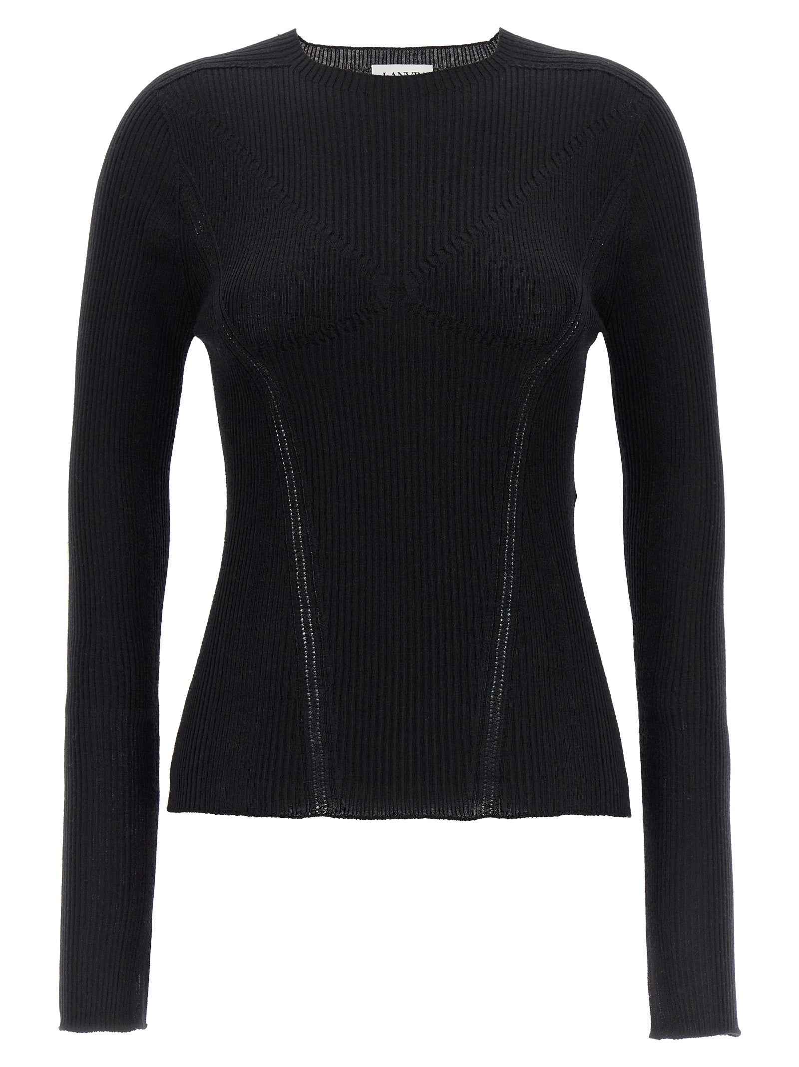 Lanvin Black Cashmere Cardigan