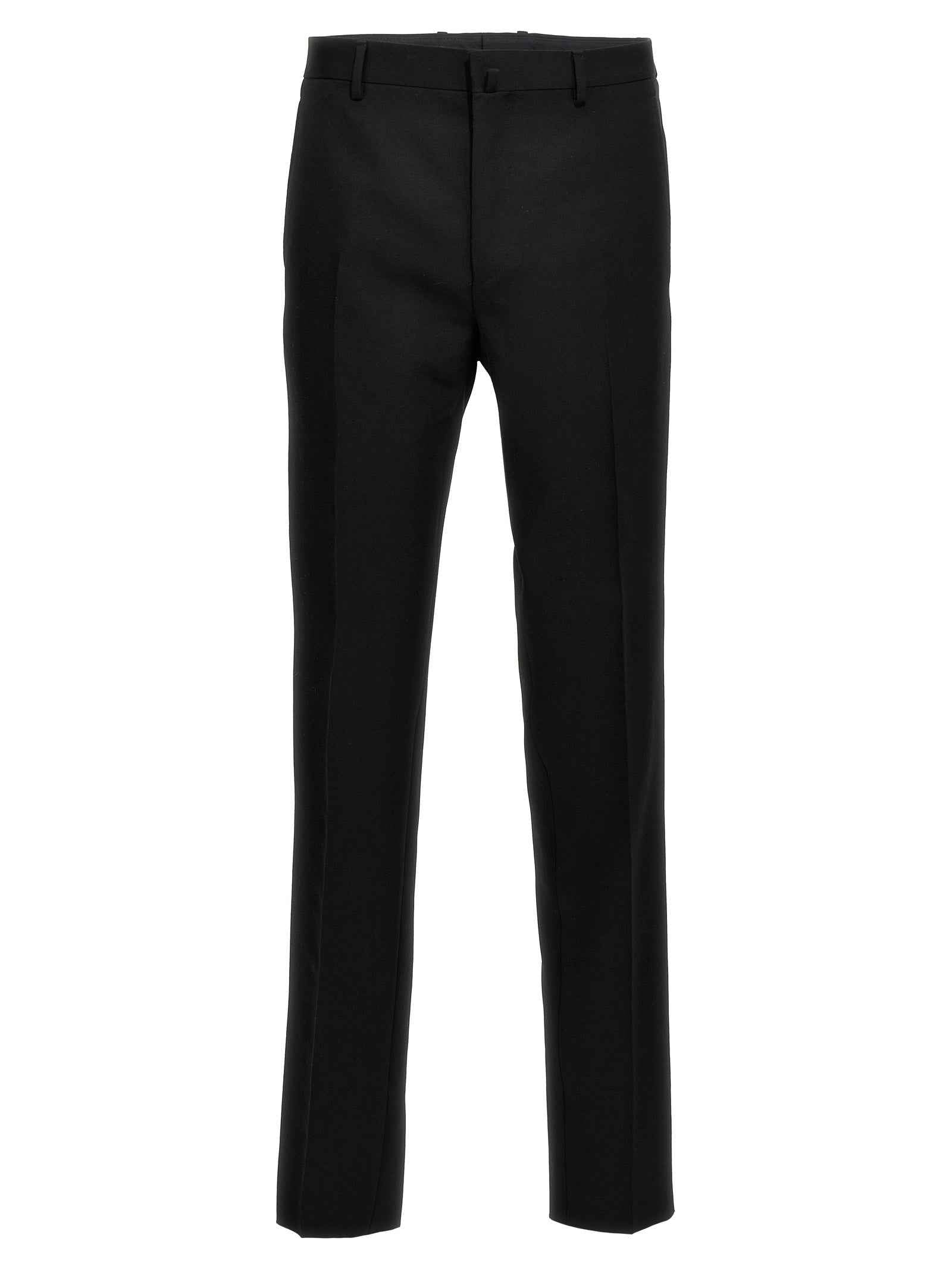 Lanvin Black Wool Dress Pants
