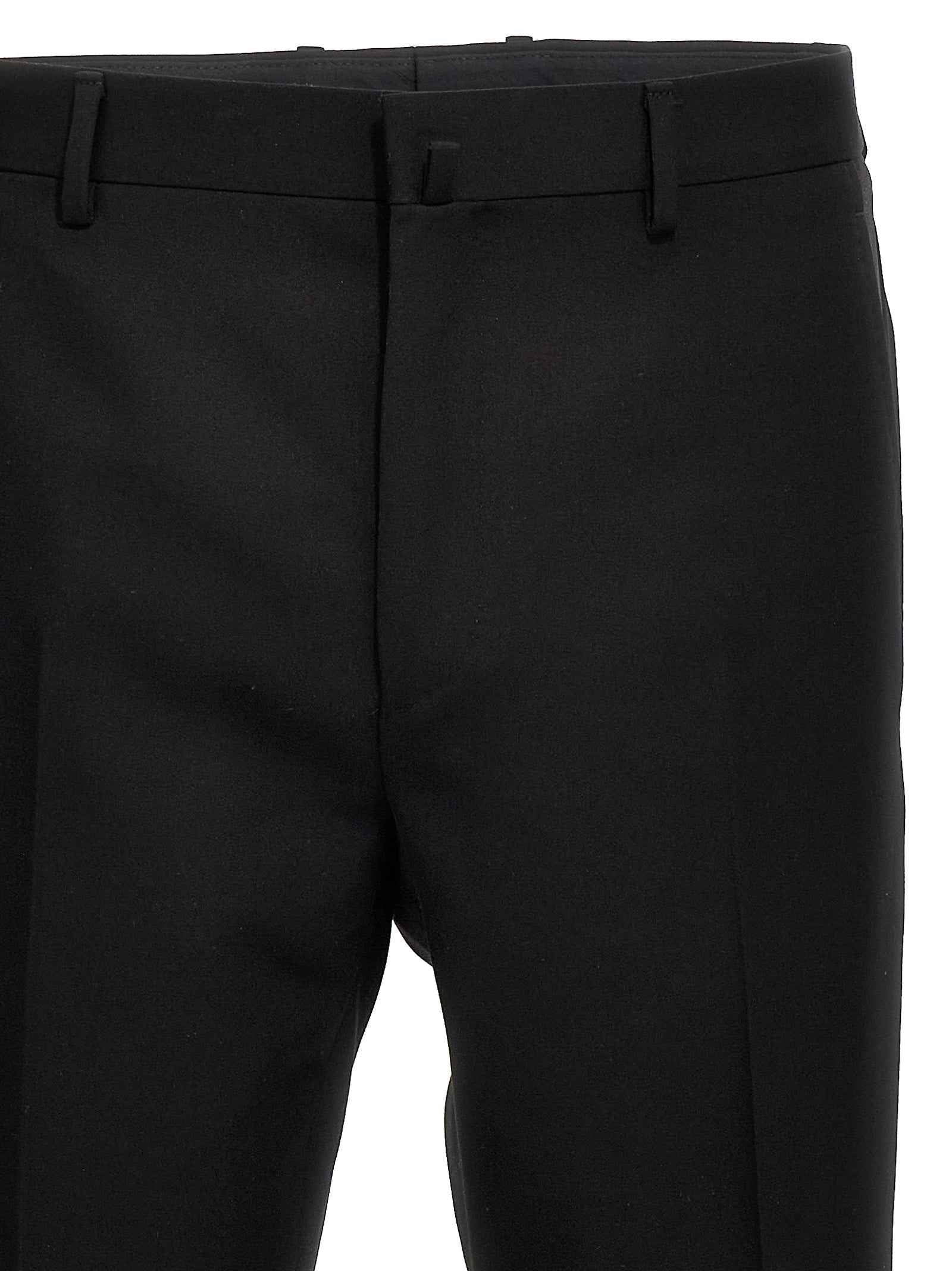 Lanvin Black Wool Dress Pants