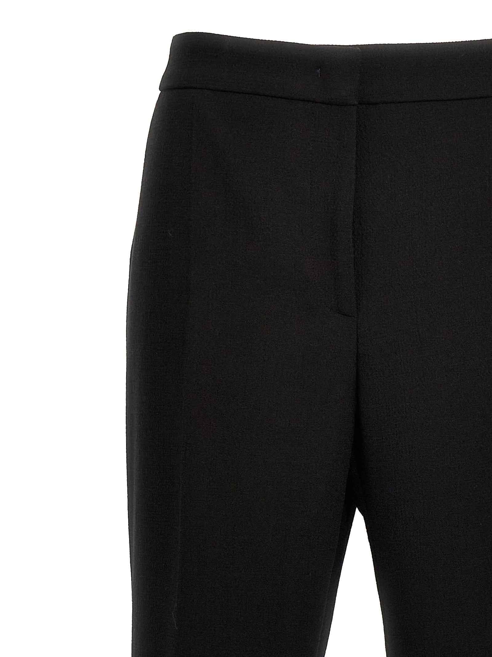 Moschino Black Viscose Dress Pants