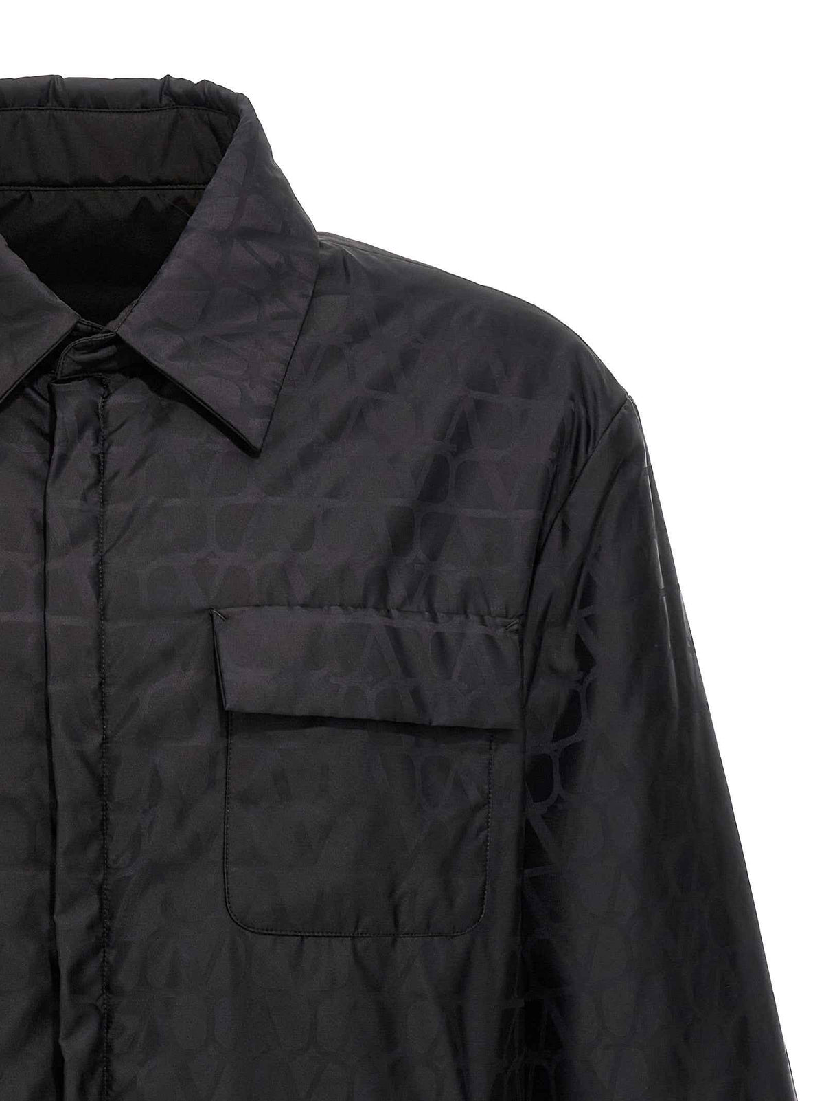 Valentino Garavani Black Polyamide Jacket