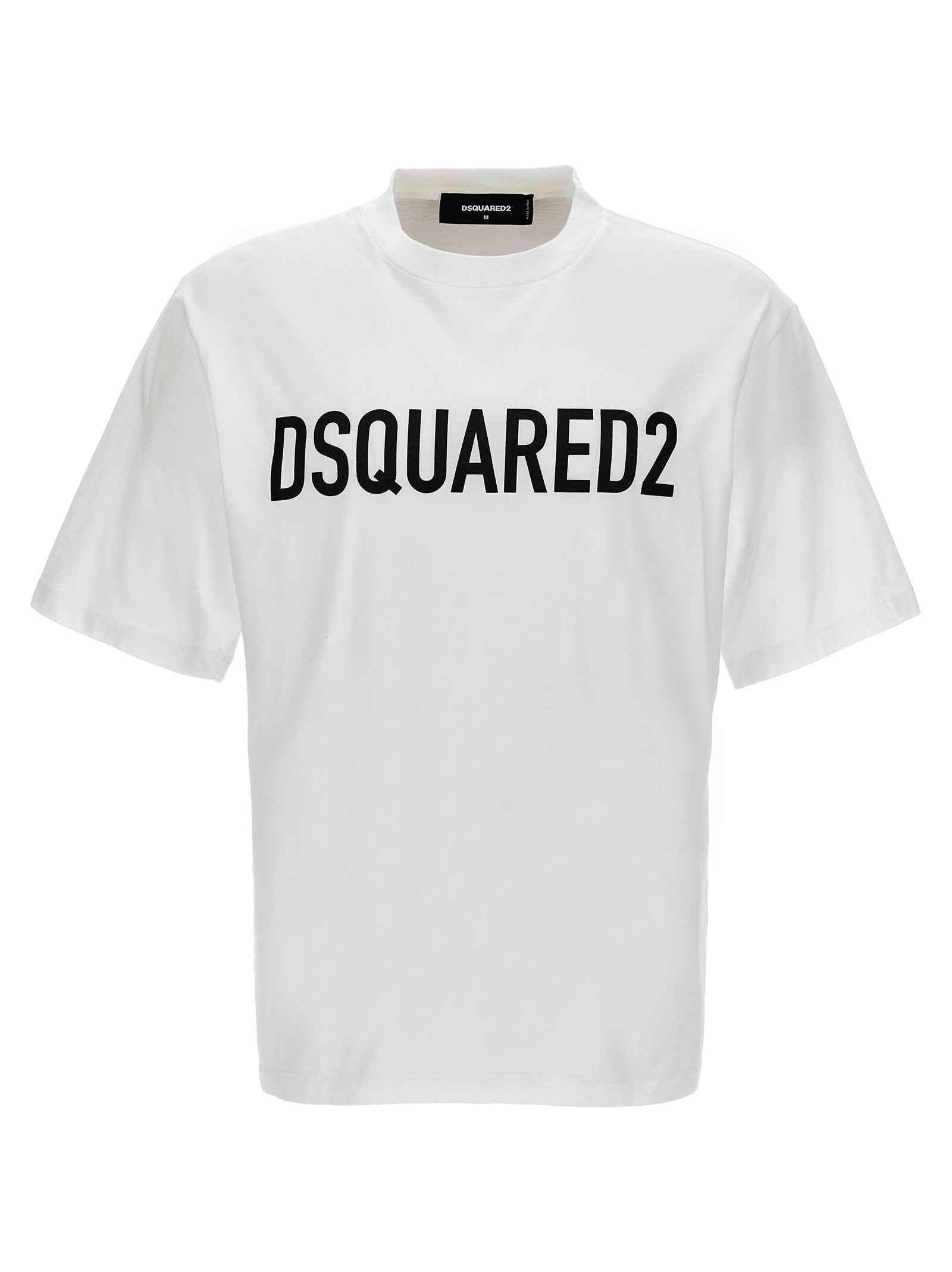 Dsquared² Bicolor Cotton T-Shirt