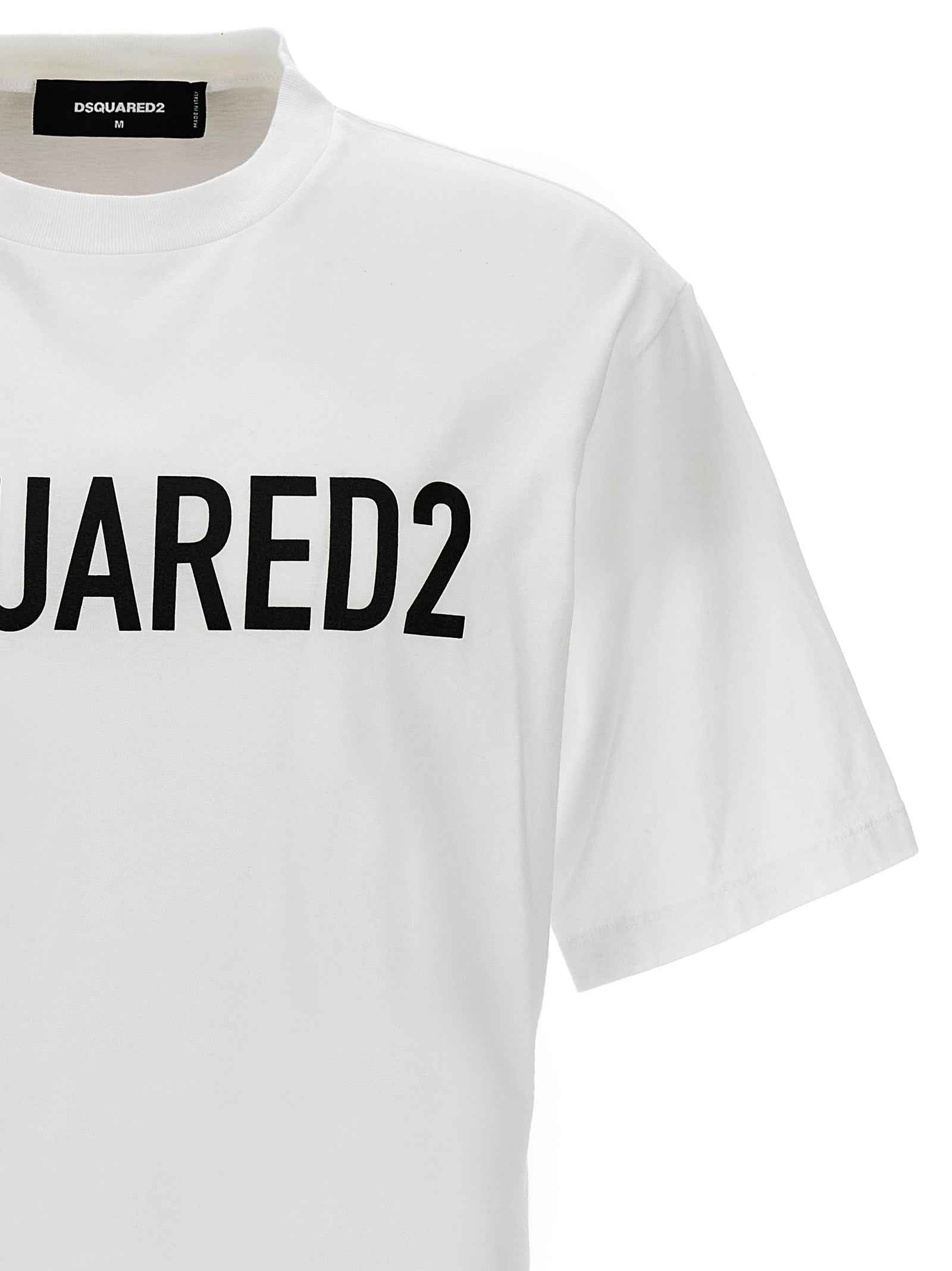 Dsquared² Bicolor Cotton T-Shirt
