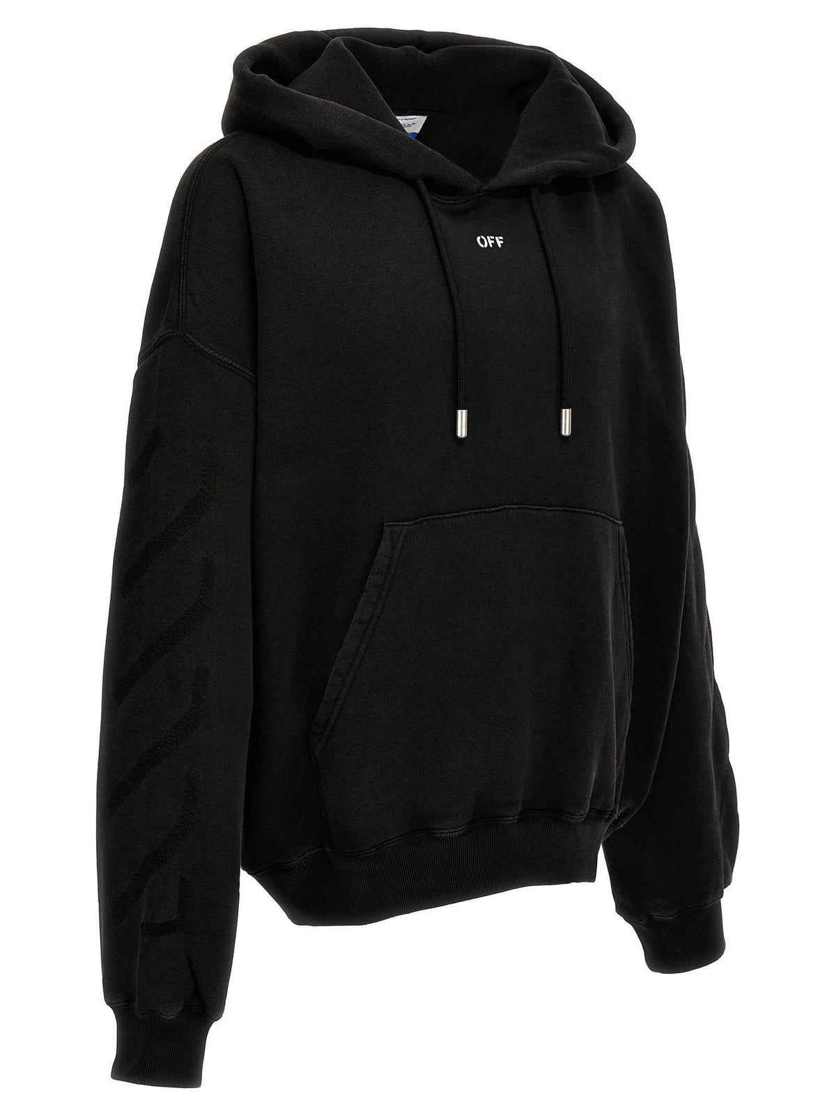 Off-White Gray Cotton Sweatshirt