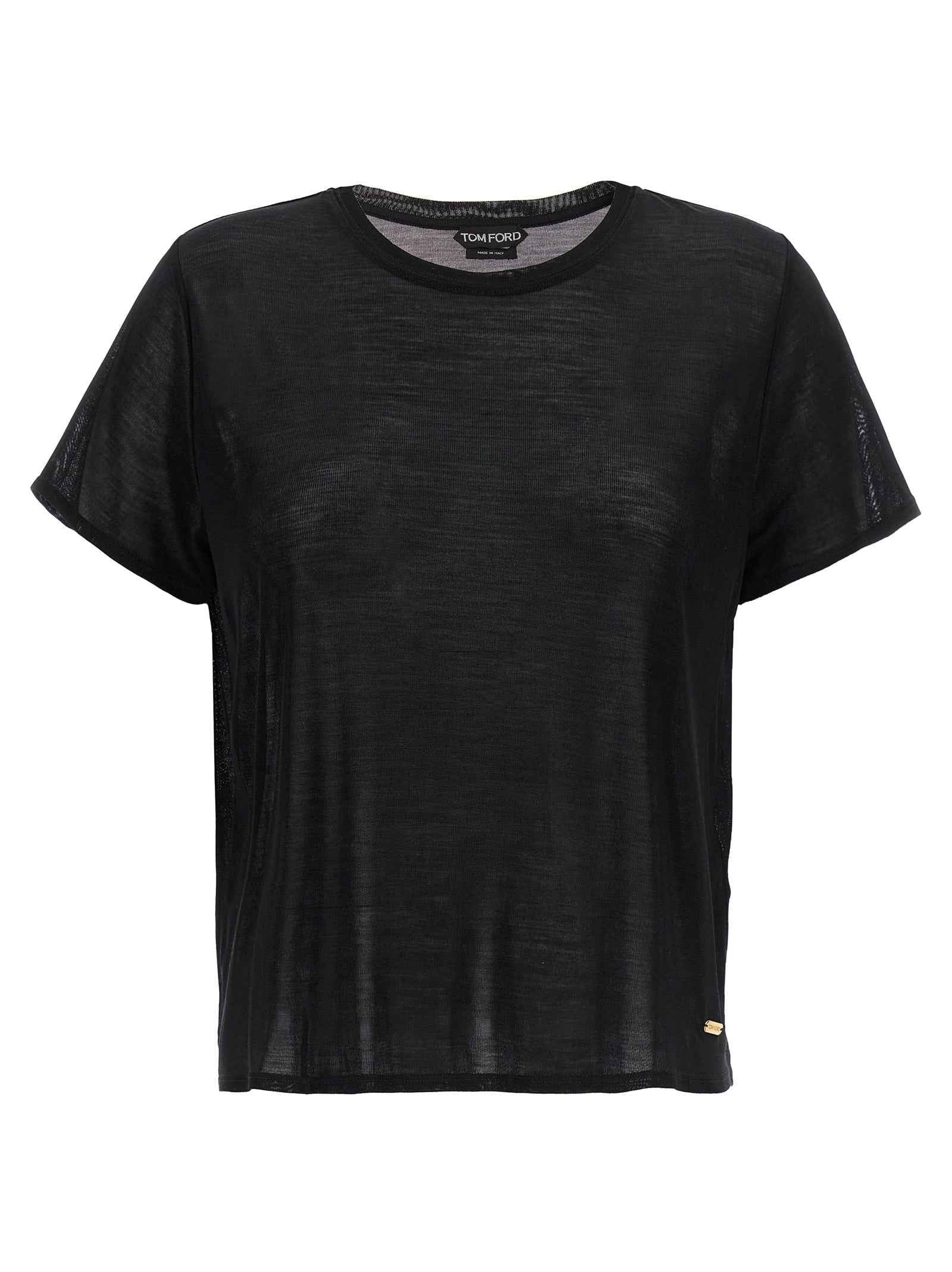 Tom Ford Black Silk T-Shirt