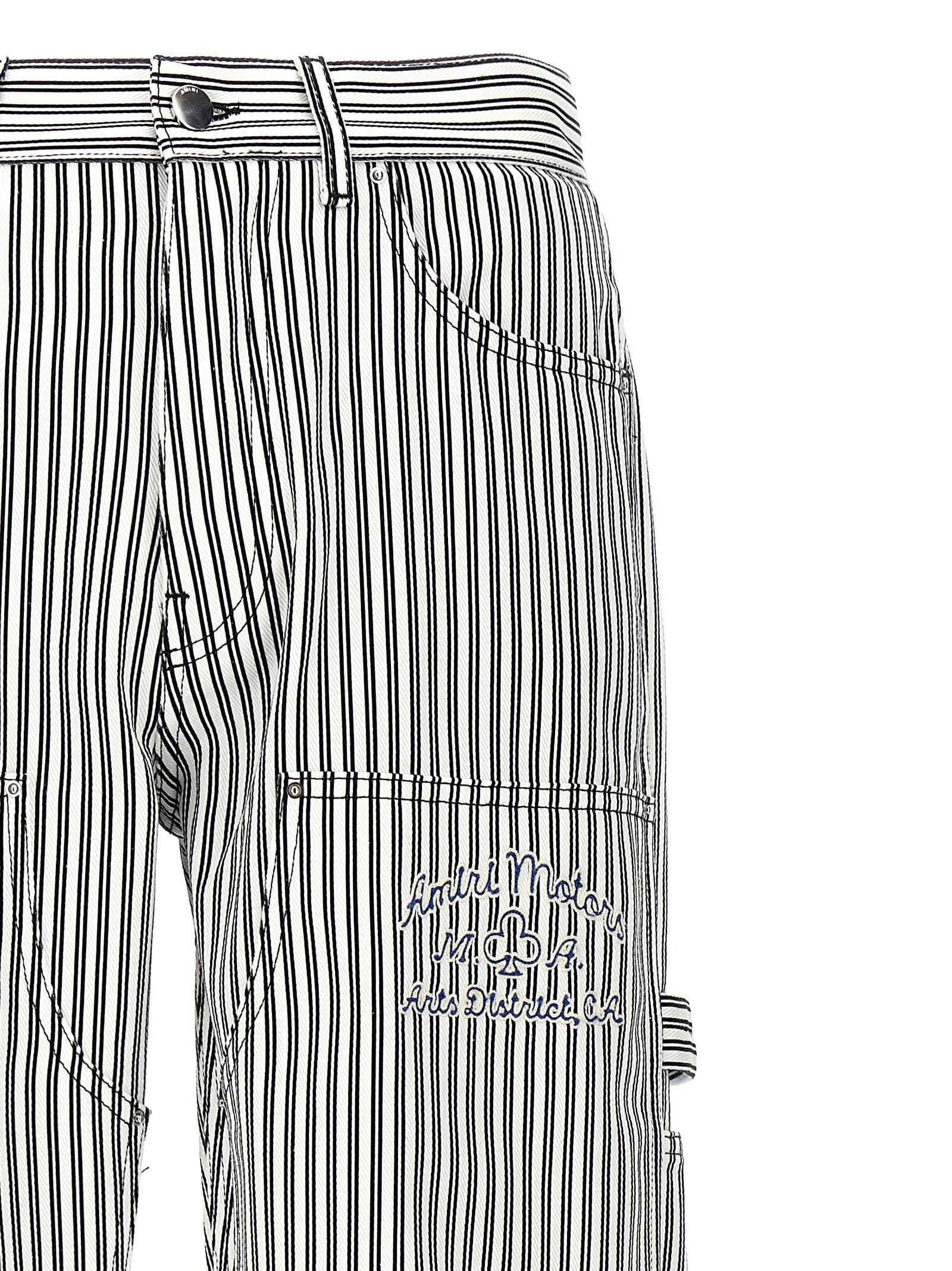 Amiri Bicolor Cotton Cargo Pants
