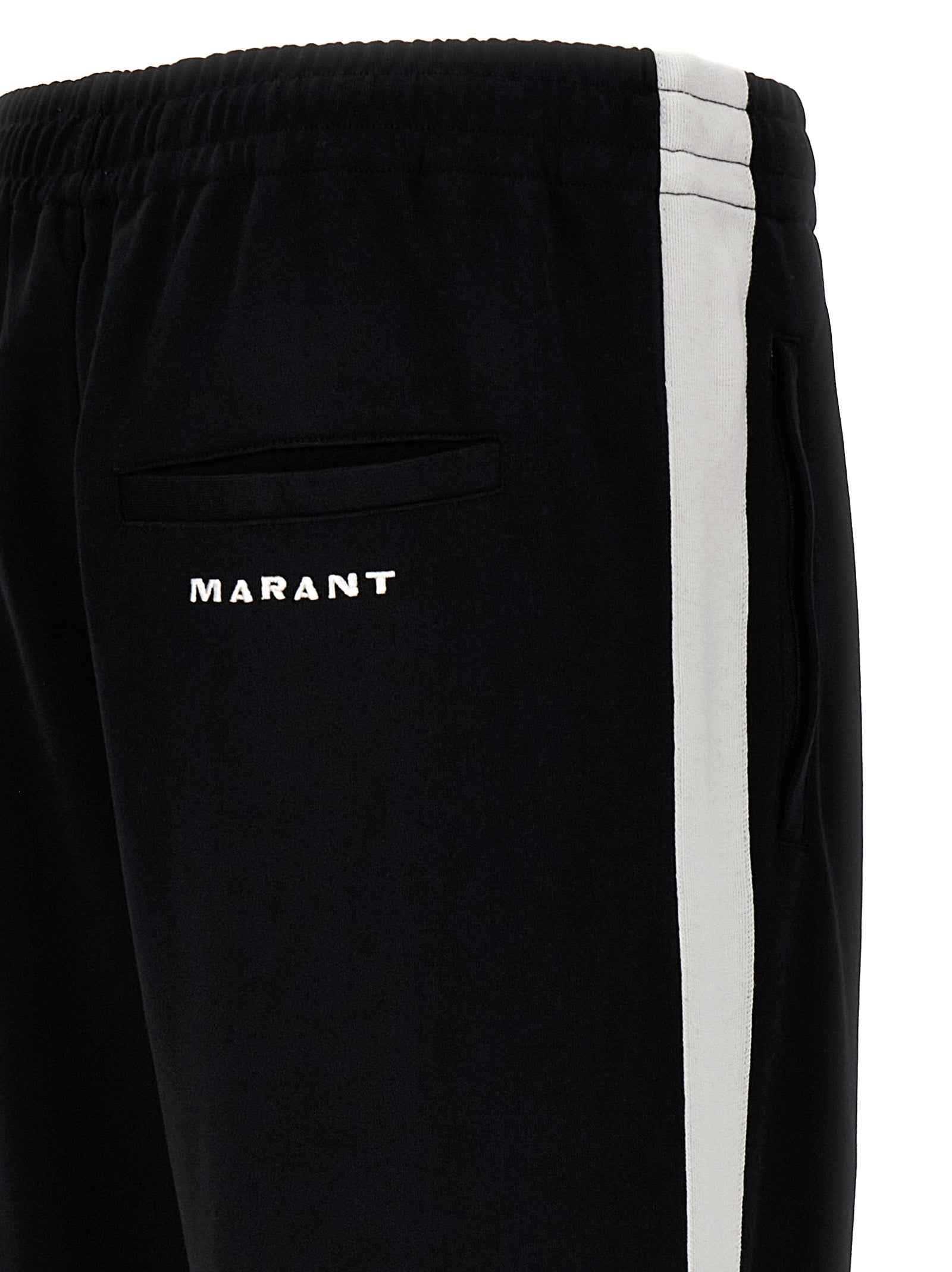 Isabel Marant Bicolor Polyester Joggers (Workout Pants)