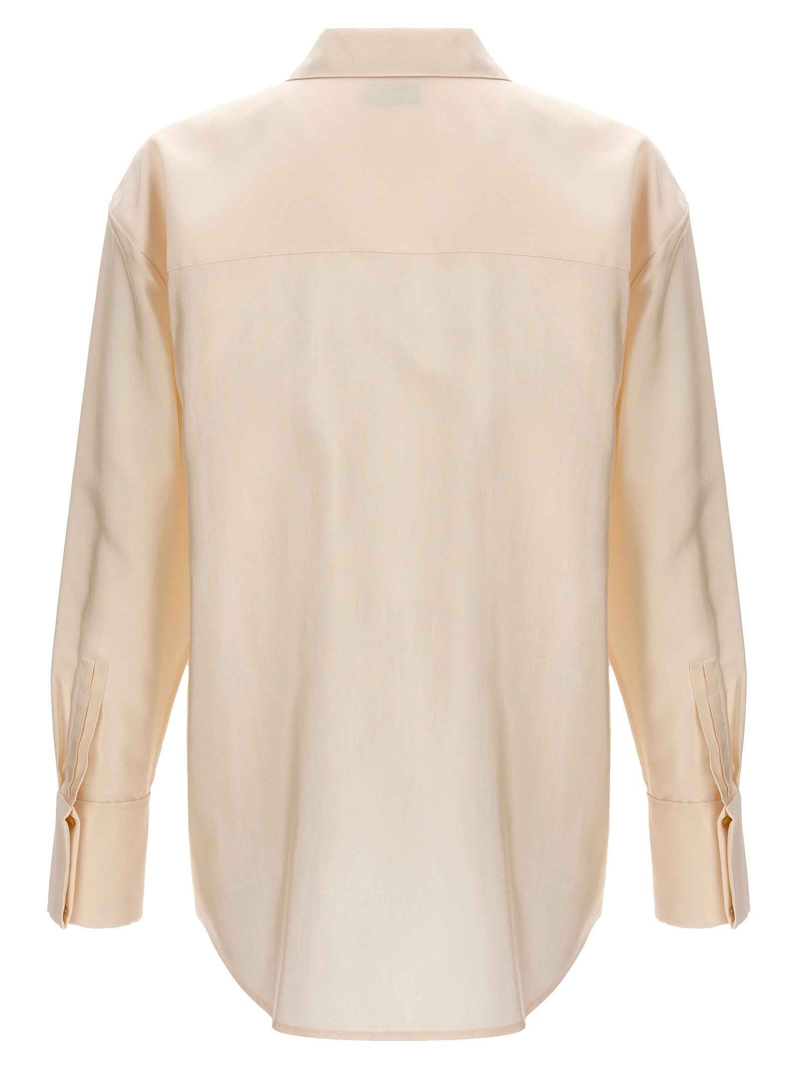 Saint Laurent Beige Acetate Blouse