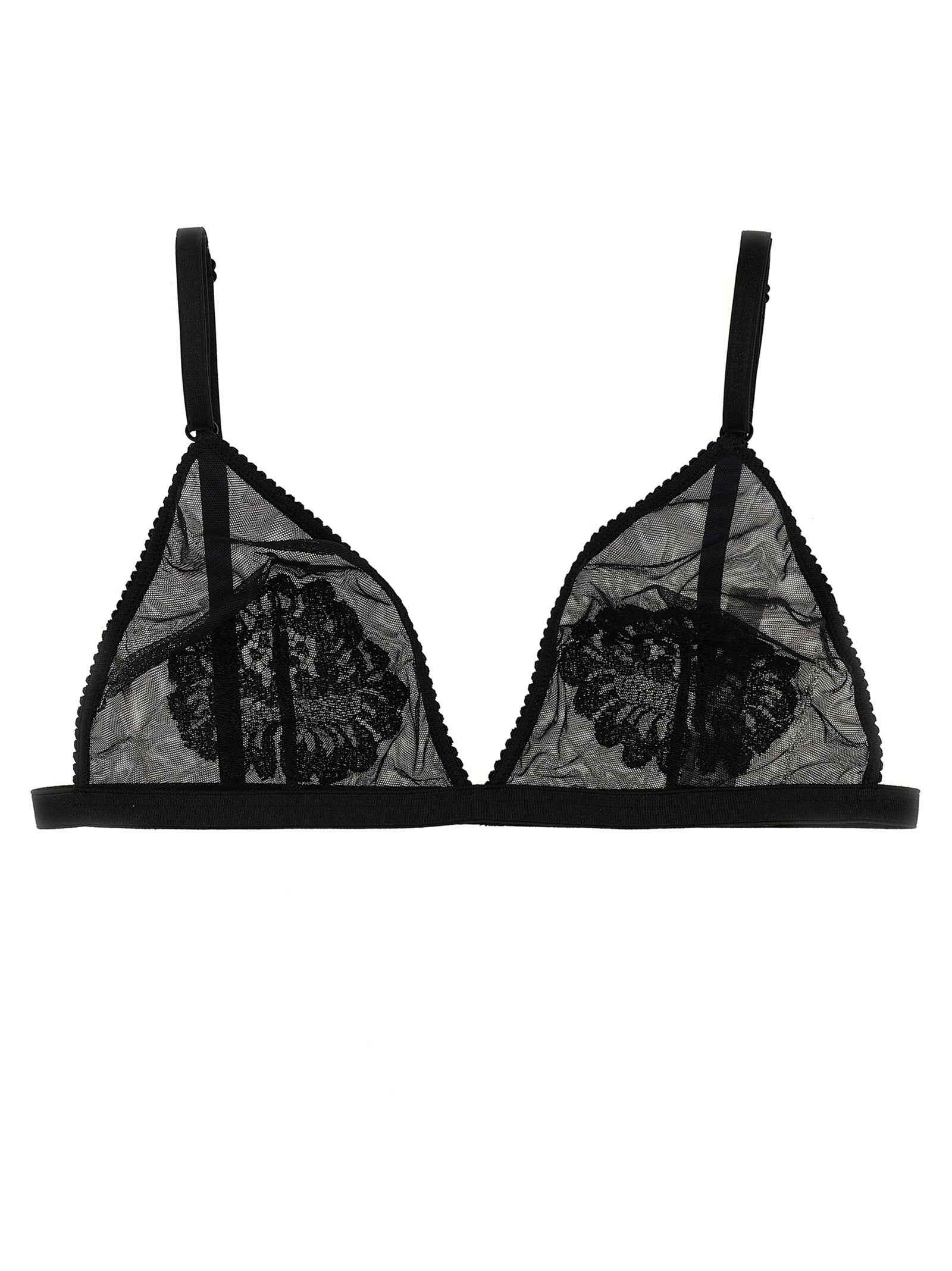 Dolce & Gabbana Black Polyamide Bra