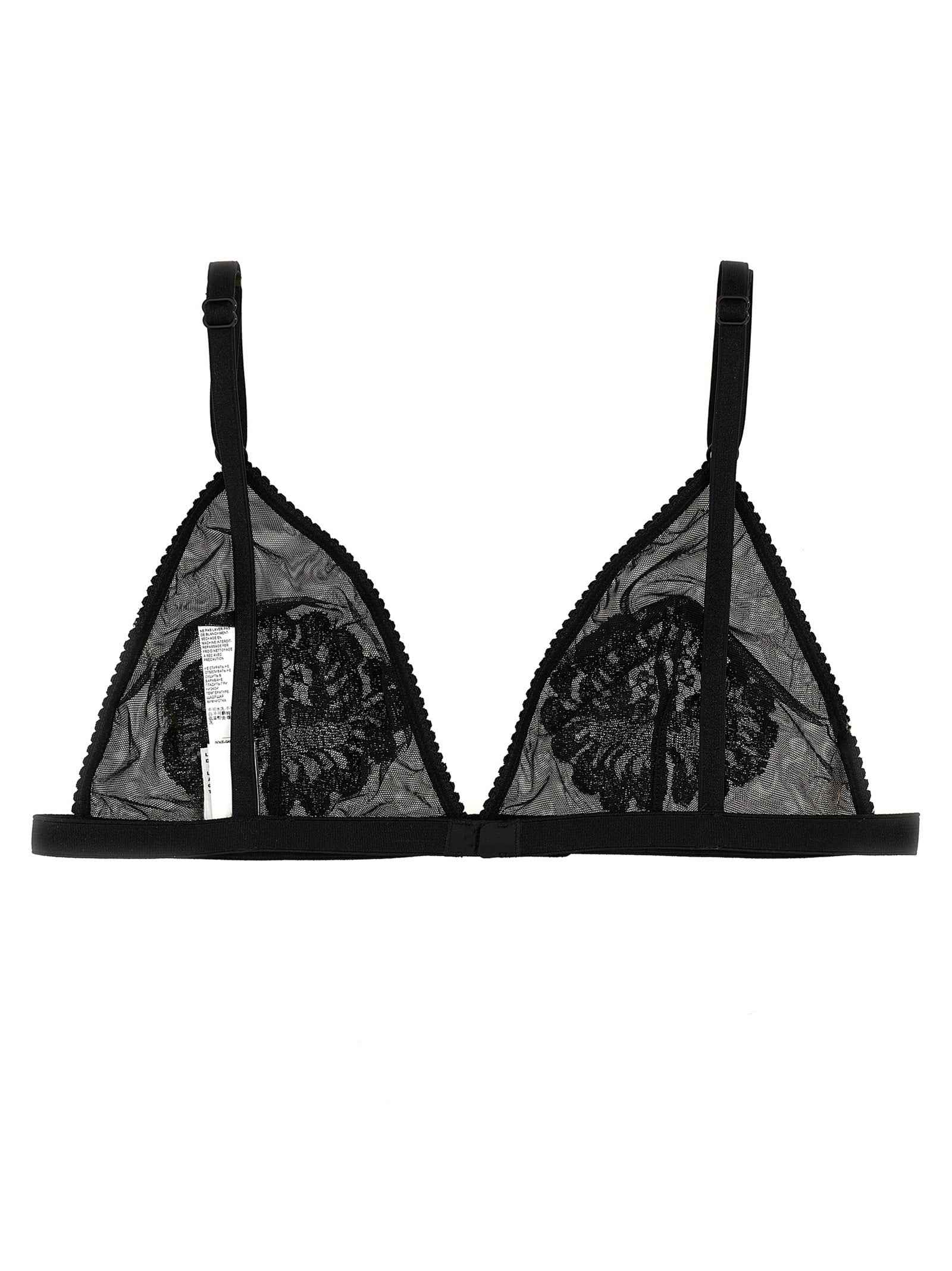 Dolce & Gabbana Black Polyamide Bra