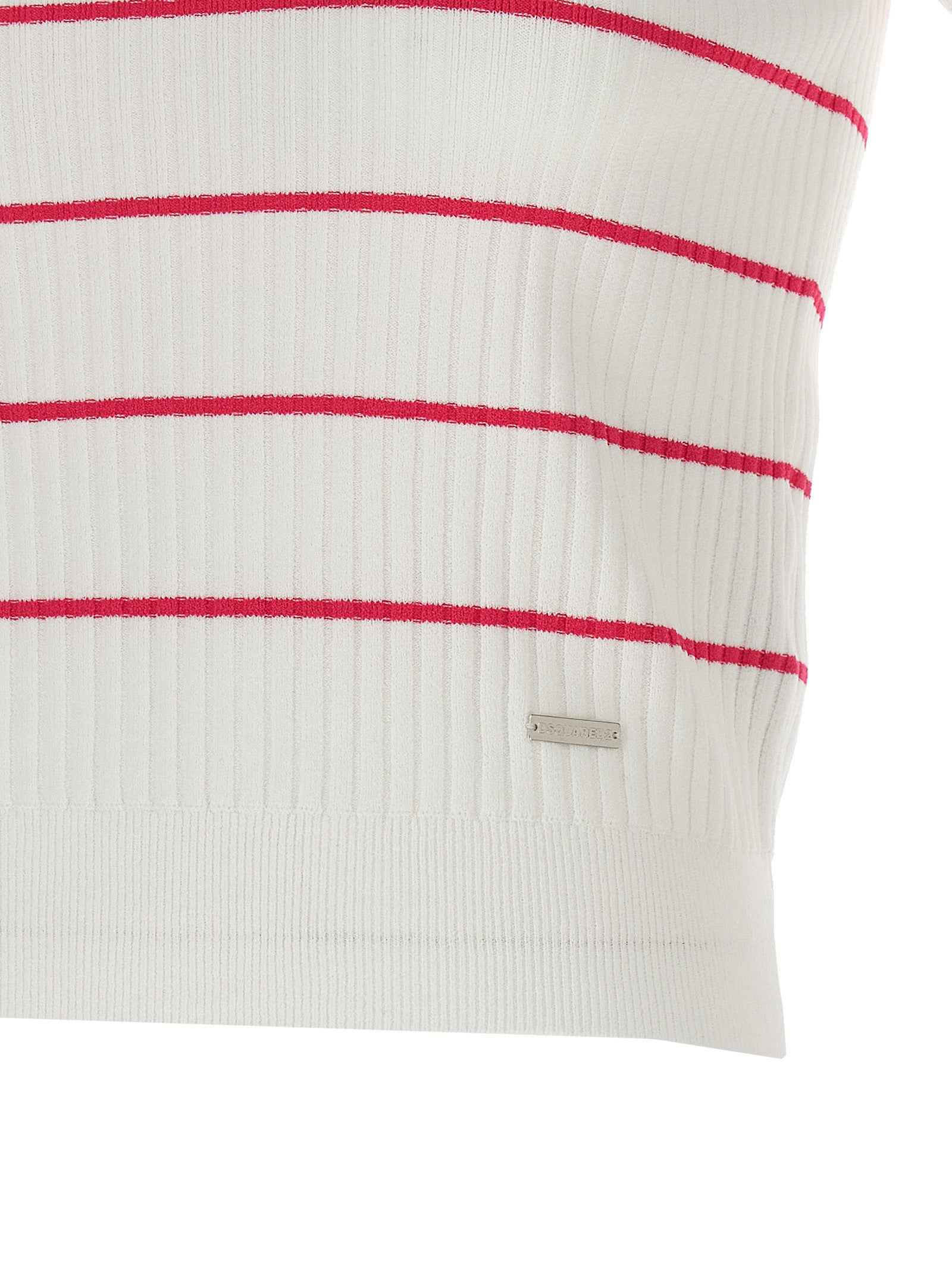 Dsquared² Multicolor Viscose Polo Shirt