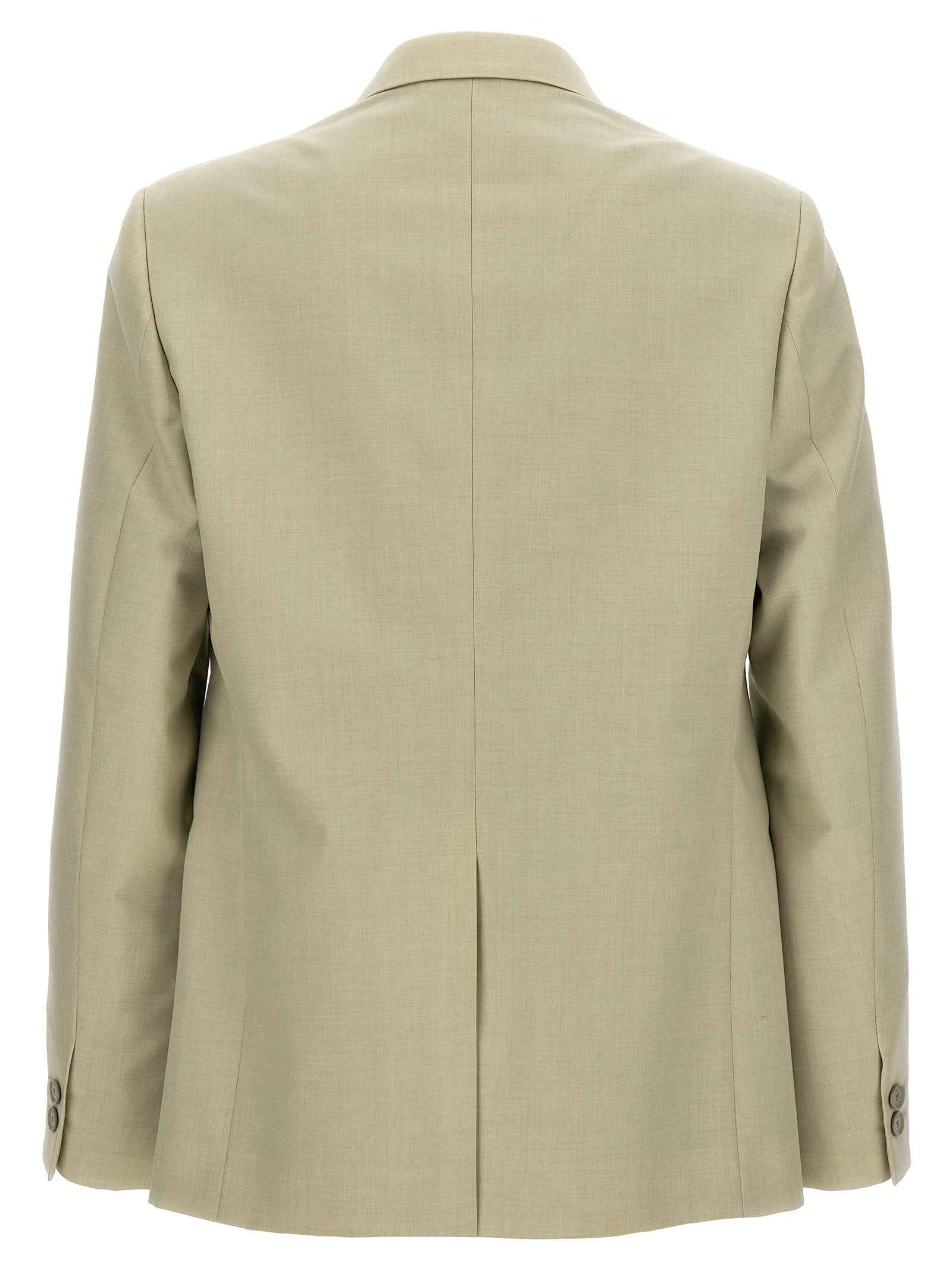 Fendi Beige Virgin Wool Blazer